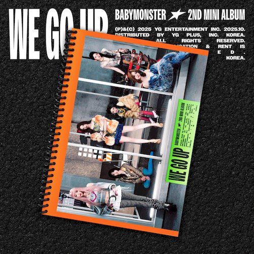 BABYMONSTER （GO版）第二張迷你專輯「WE GO UP」（韓國進口版）