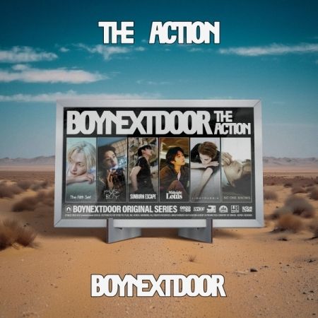 BOYNEXTDOOR （隨機版）第五張迷你專輯「The Action（Frame ver.）」（韓國進口版）