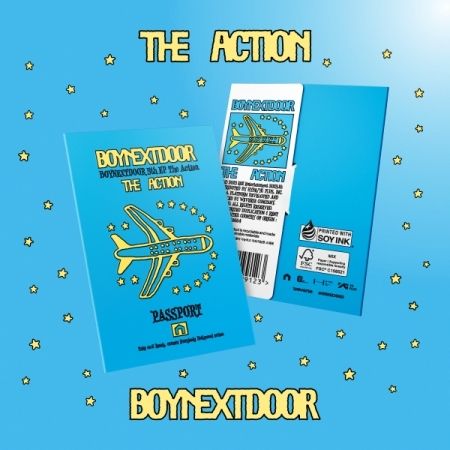 BOYNEXTDOOR 第五張迷你專輯「The Action（Weverse Albums ver.）」（韓國進口版）