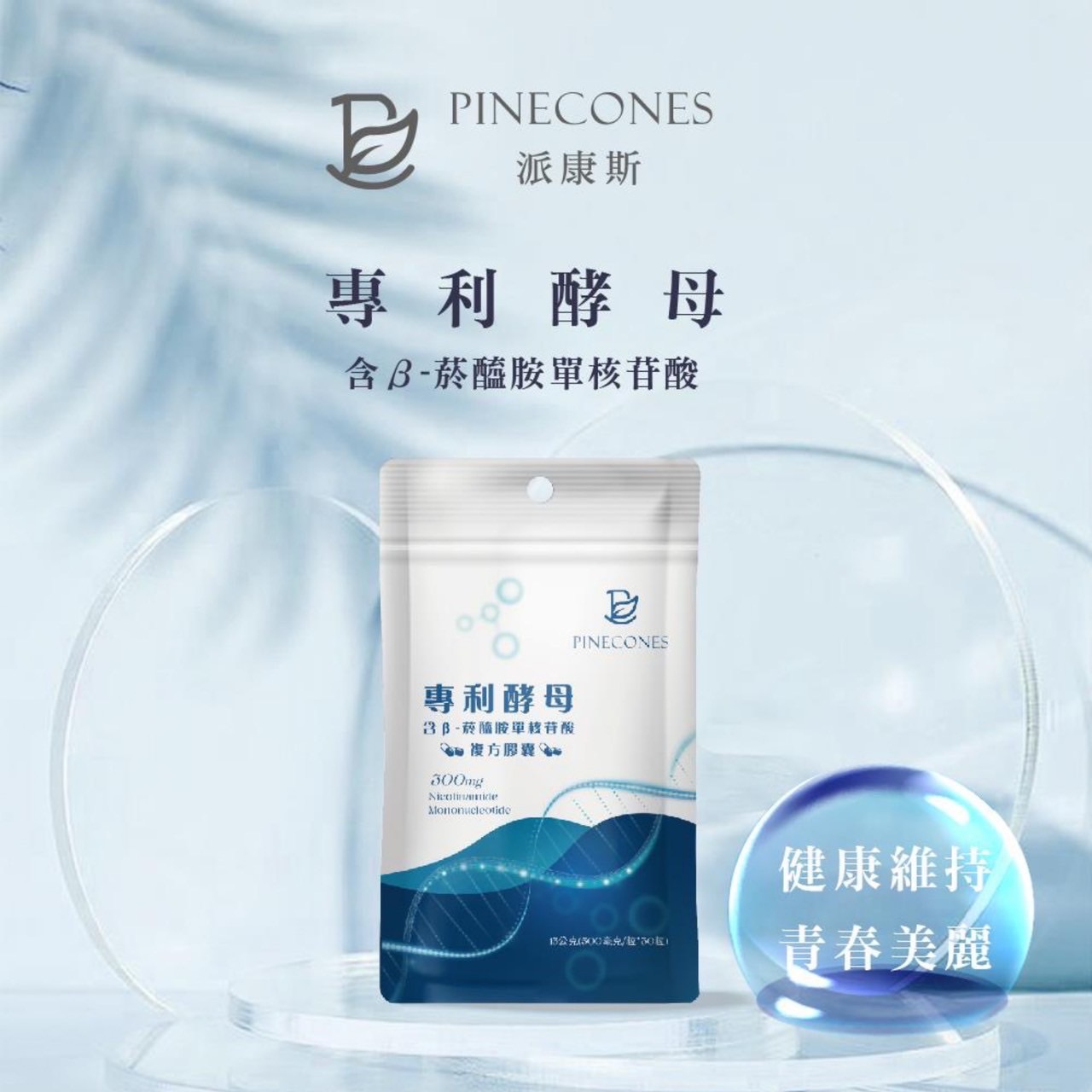 派康斯 NMN菸醯胺單核苷酸複方膠囊（30顆）