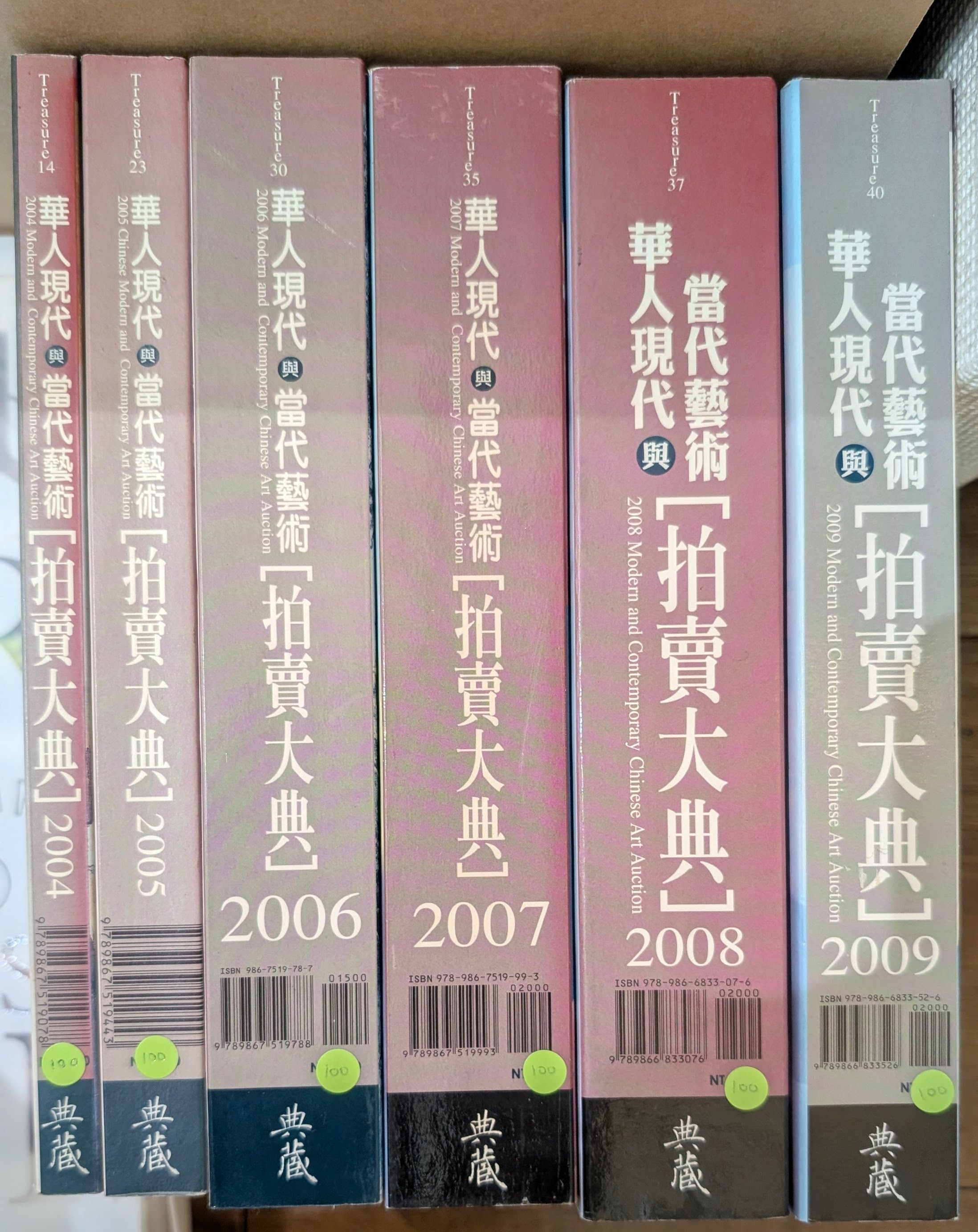 華人現代與當代藝術拍賣大典2004~2009