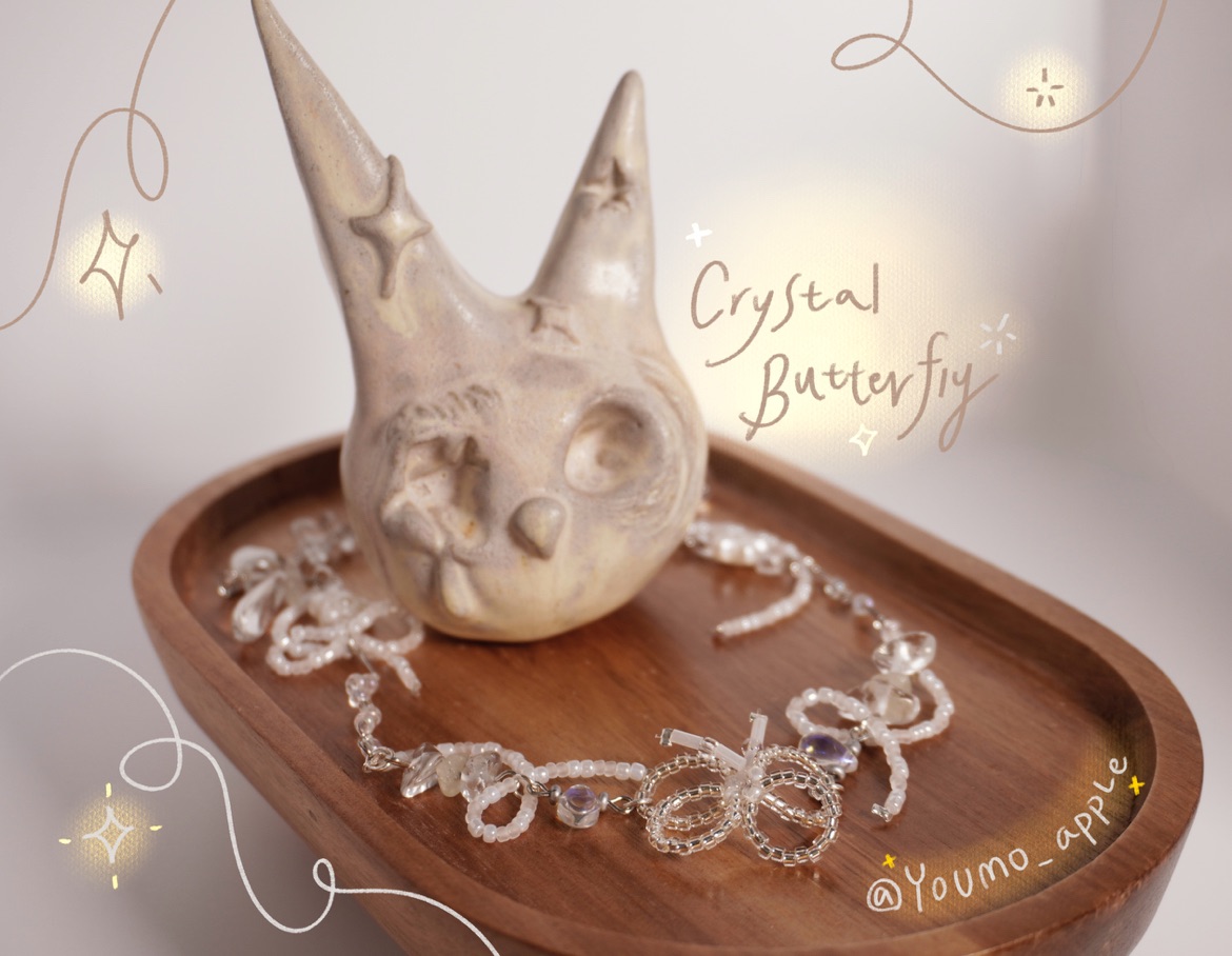 Crystal Butterfly ✧ 蝴蝶項鍊