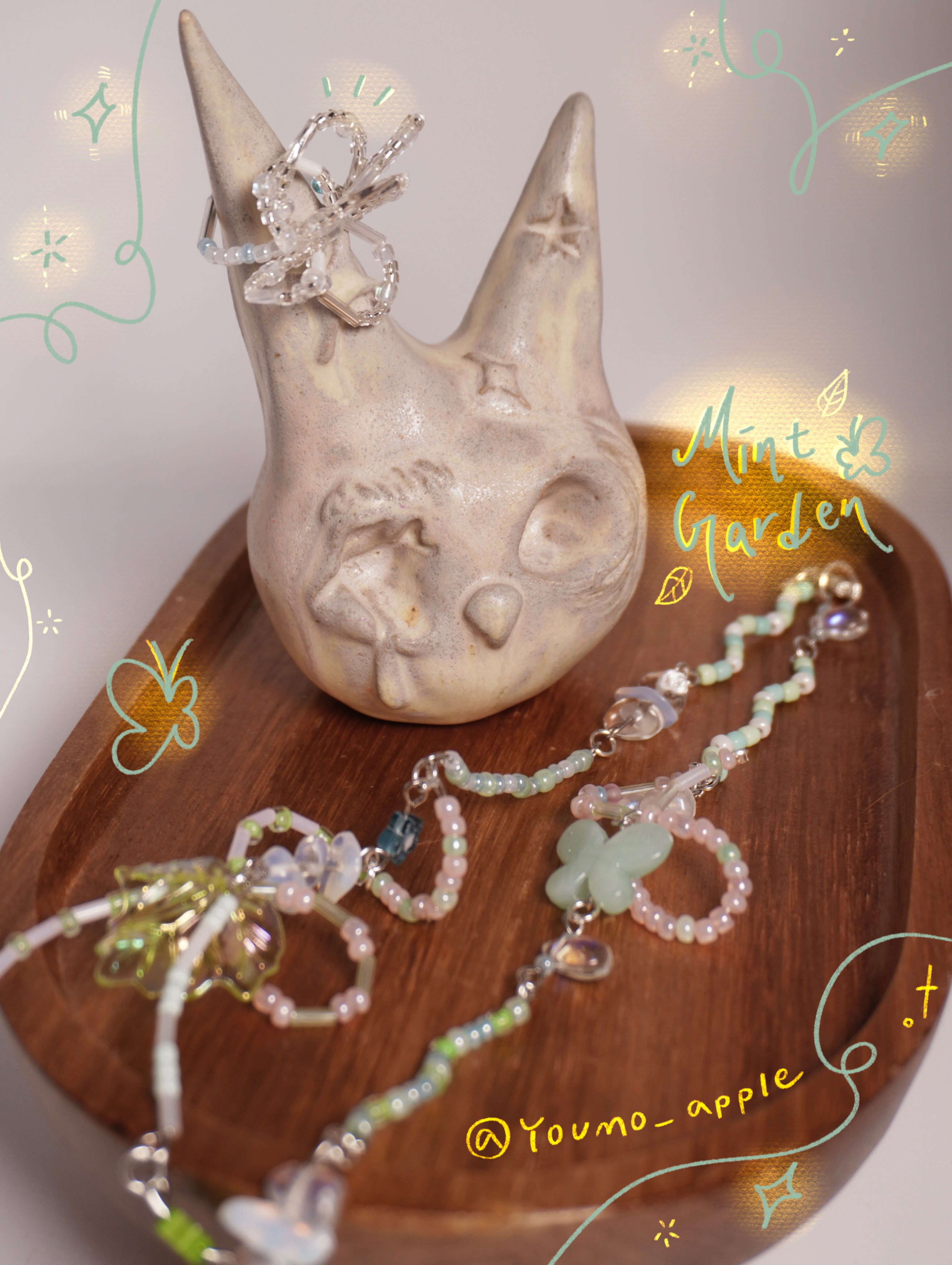 🌿⸝⸝𓍊𖡼.𖤣Mint Garden 薄荷花園