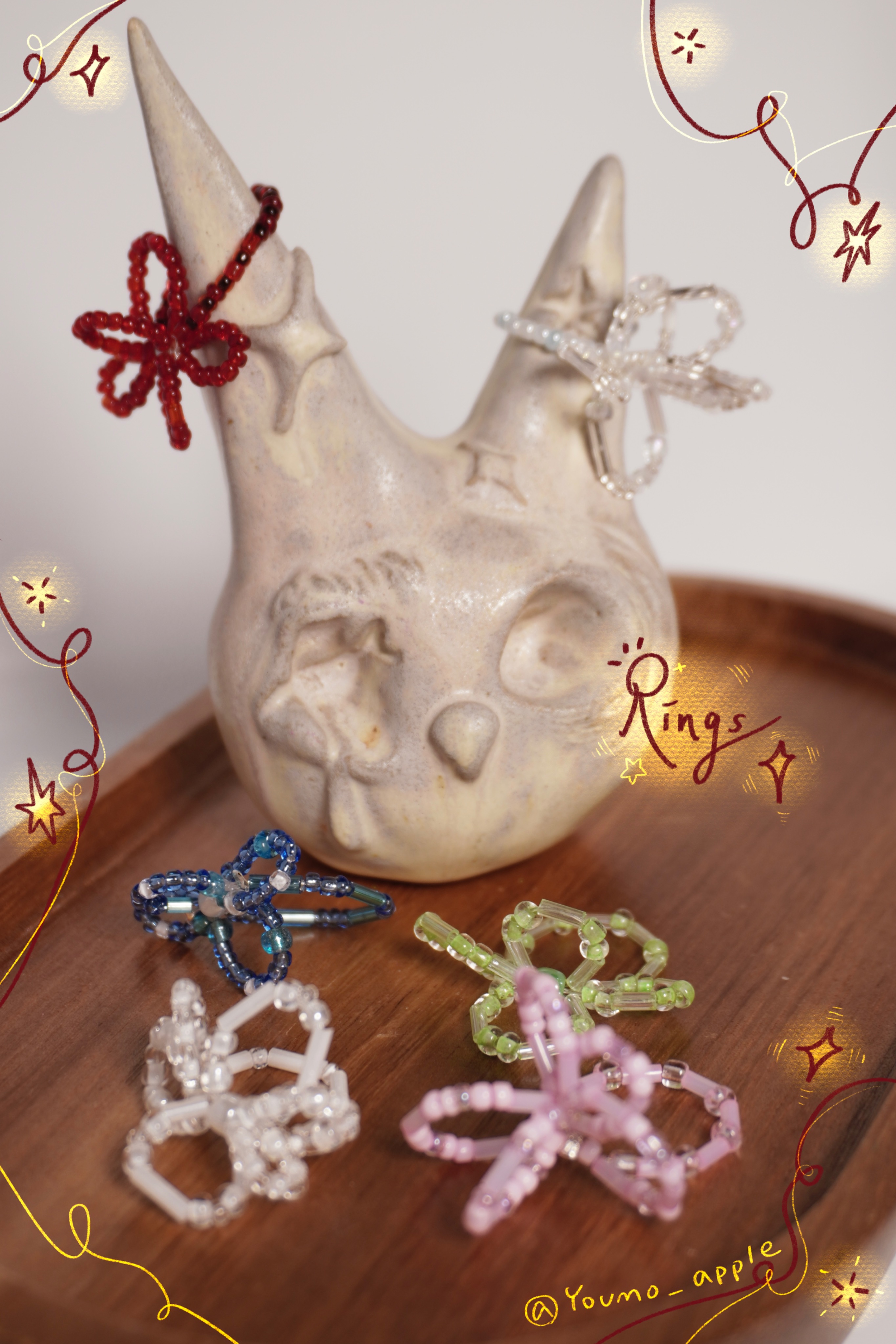 花花戒(✿ꈍ。 ꈍ✿)