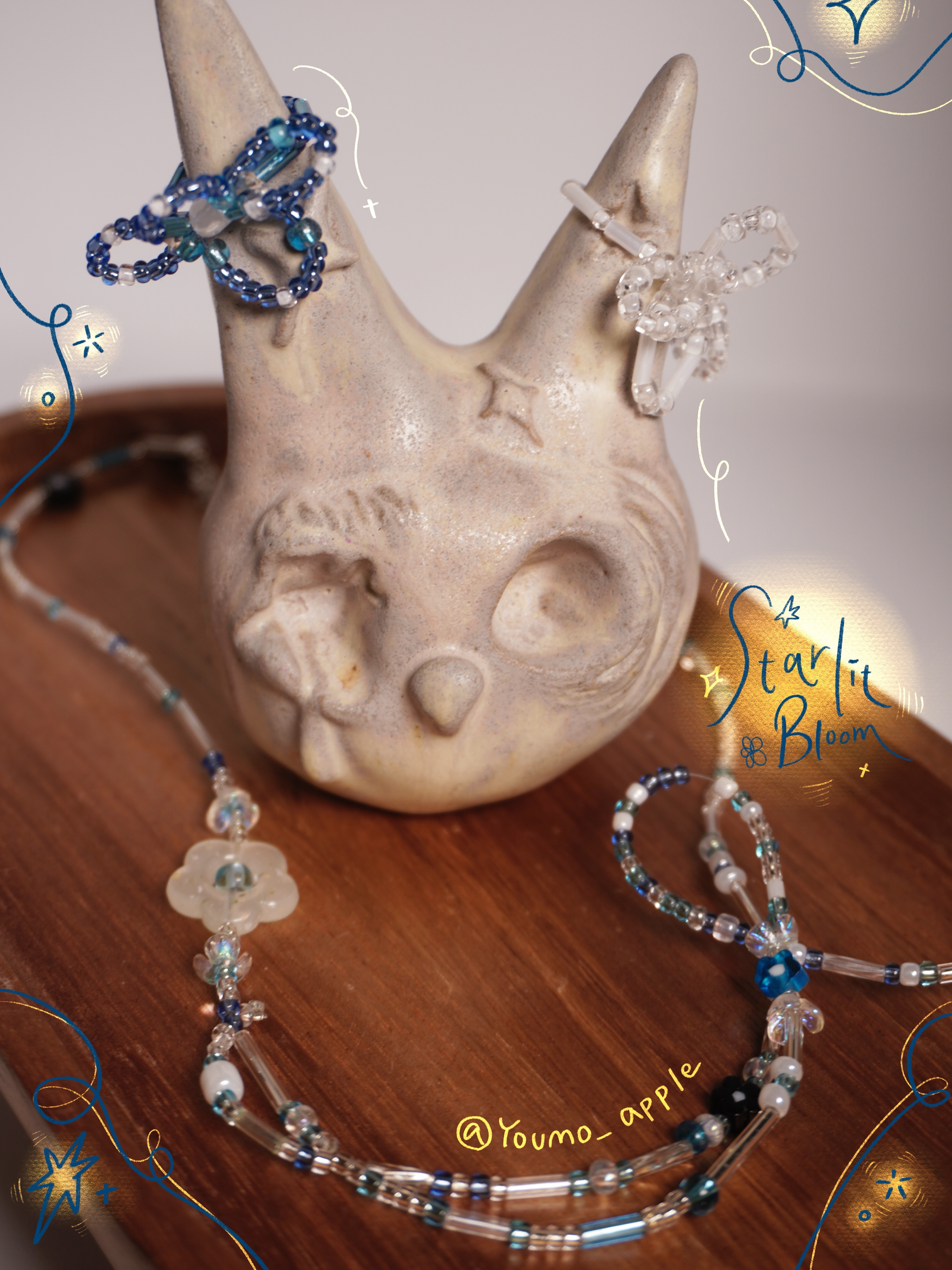 Starlit Bloom 星藍花語 ✦𓂃𓈒𓏸