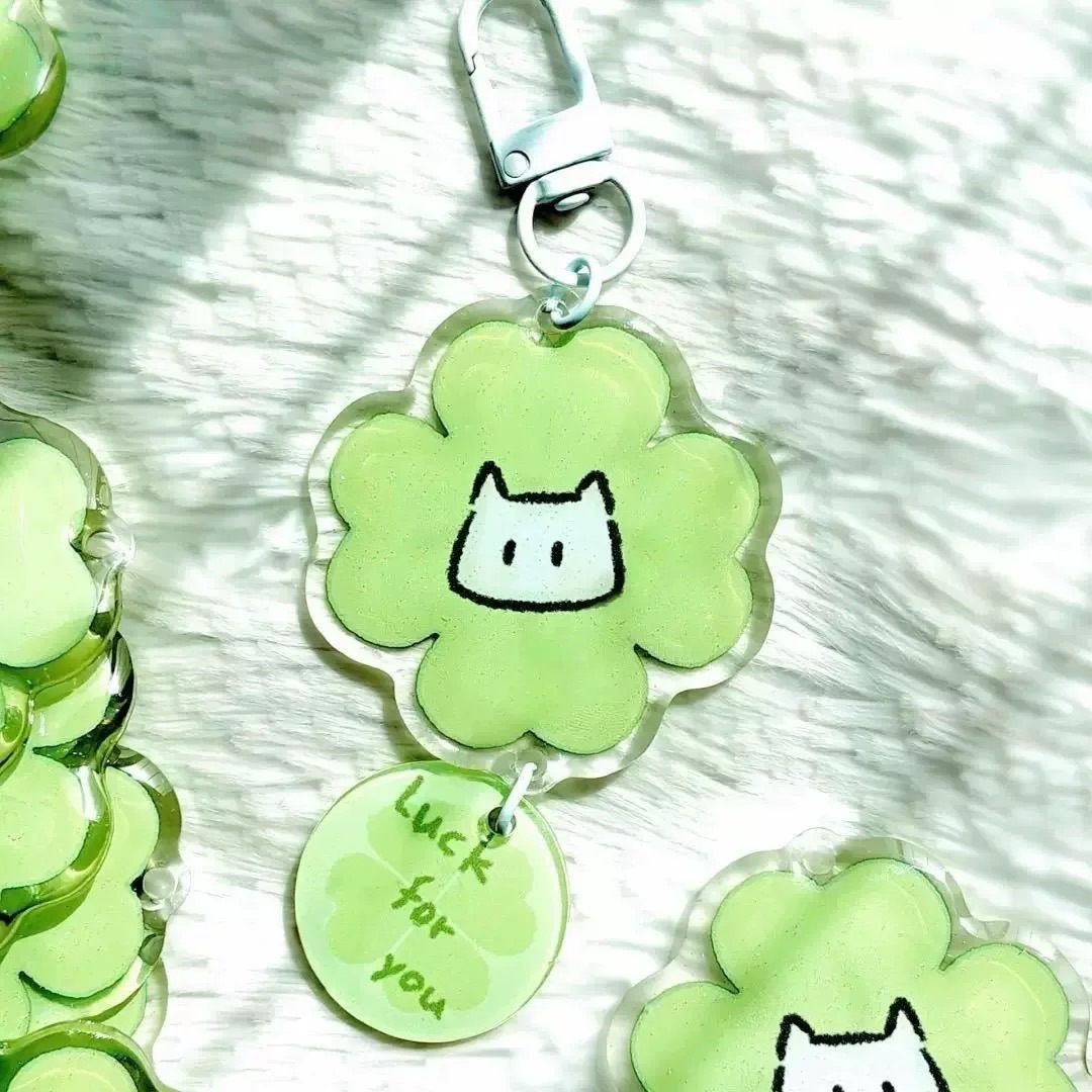 𝑥𝑒𝑛𝑜𝑧 幸運草小物件 吊飾、夾子⋯