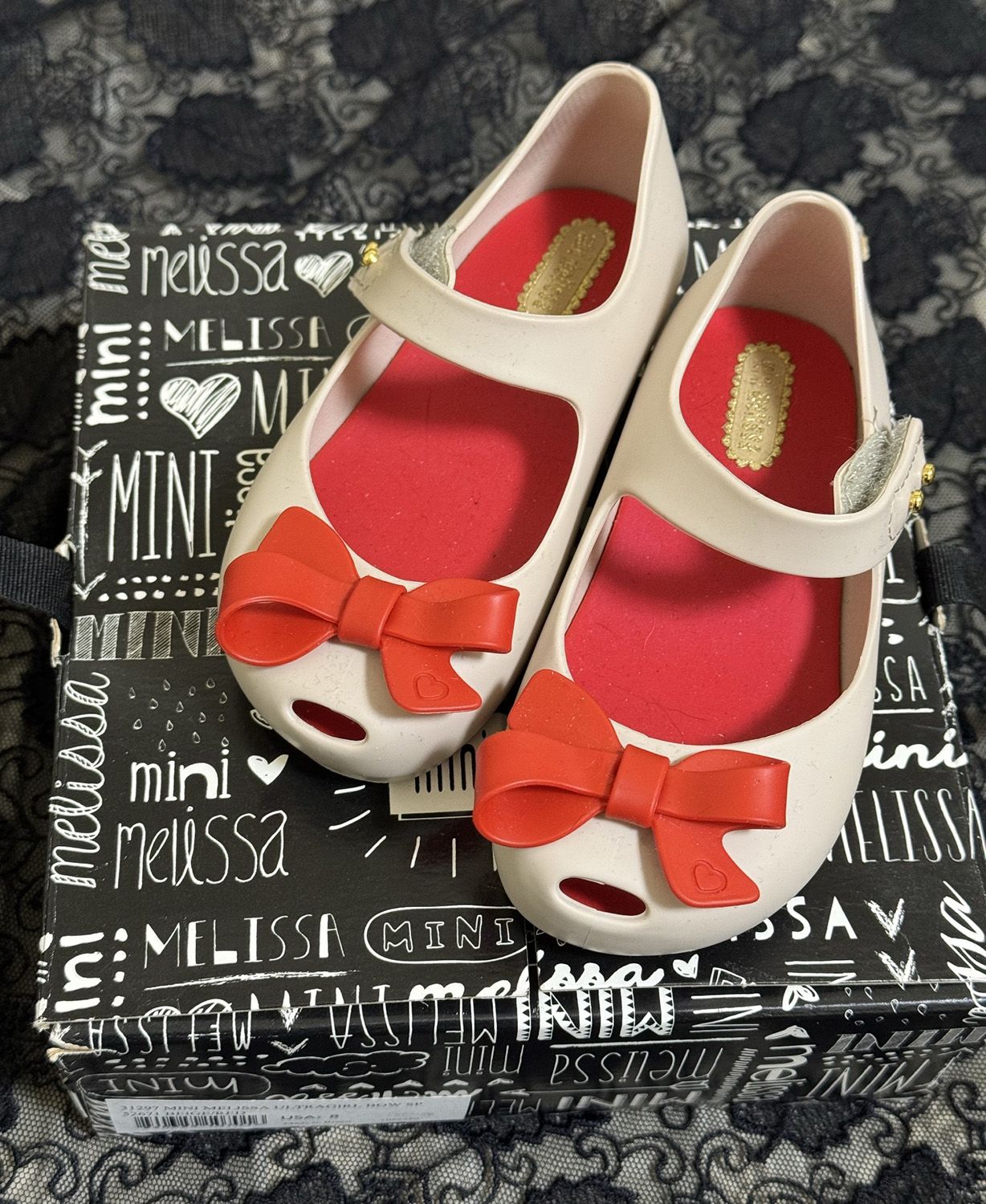 mini melissa 女童香香鞋 娃娃鞋 公主鞋 8號2雙