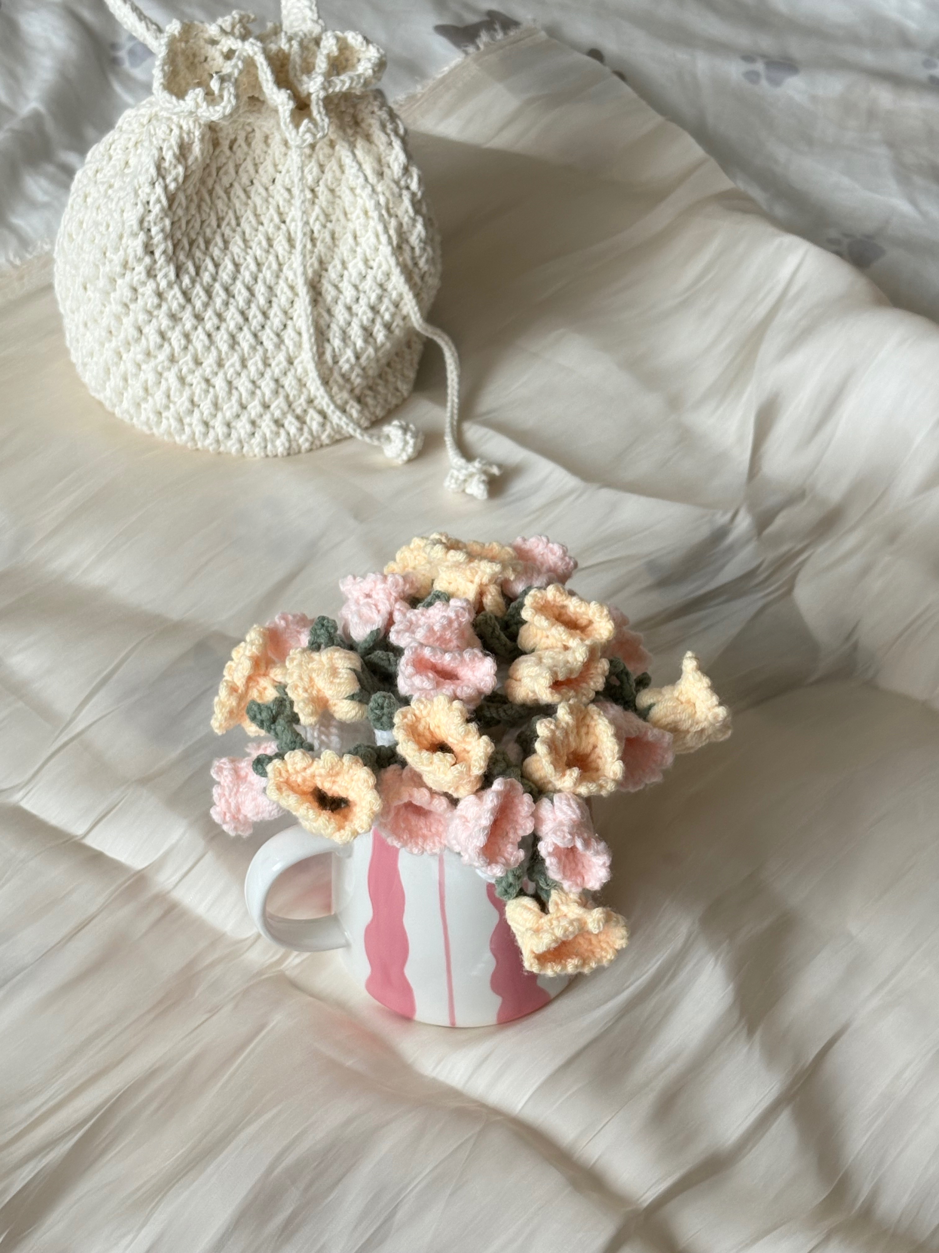 粉黃小花束𑁍ࠬܓ（花毯）