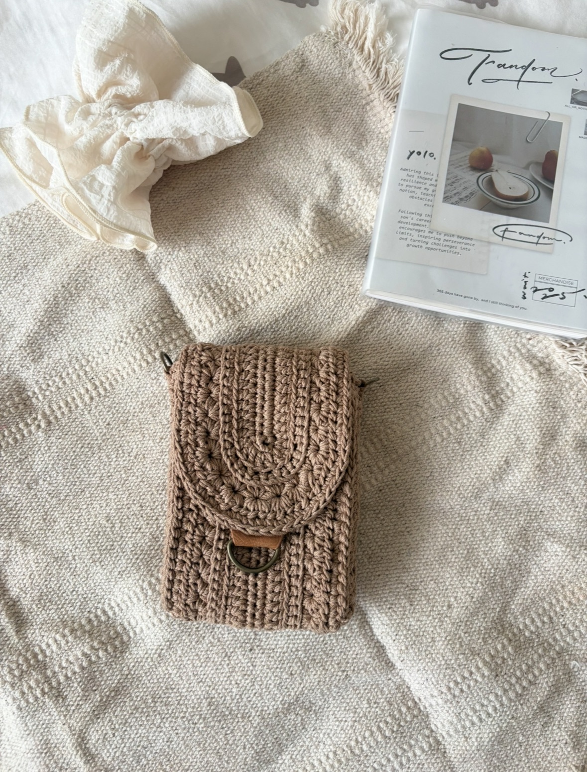 斜背便利隨身包👜