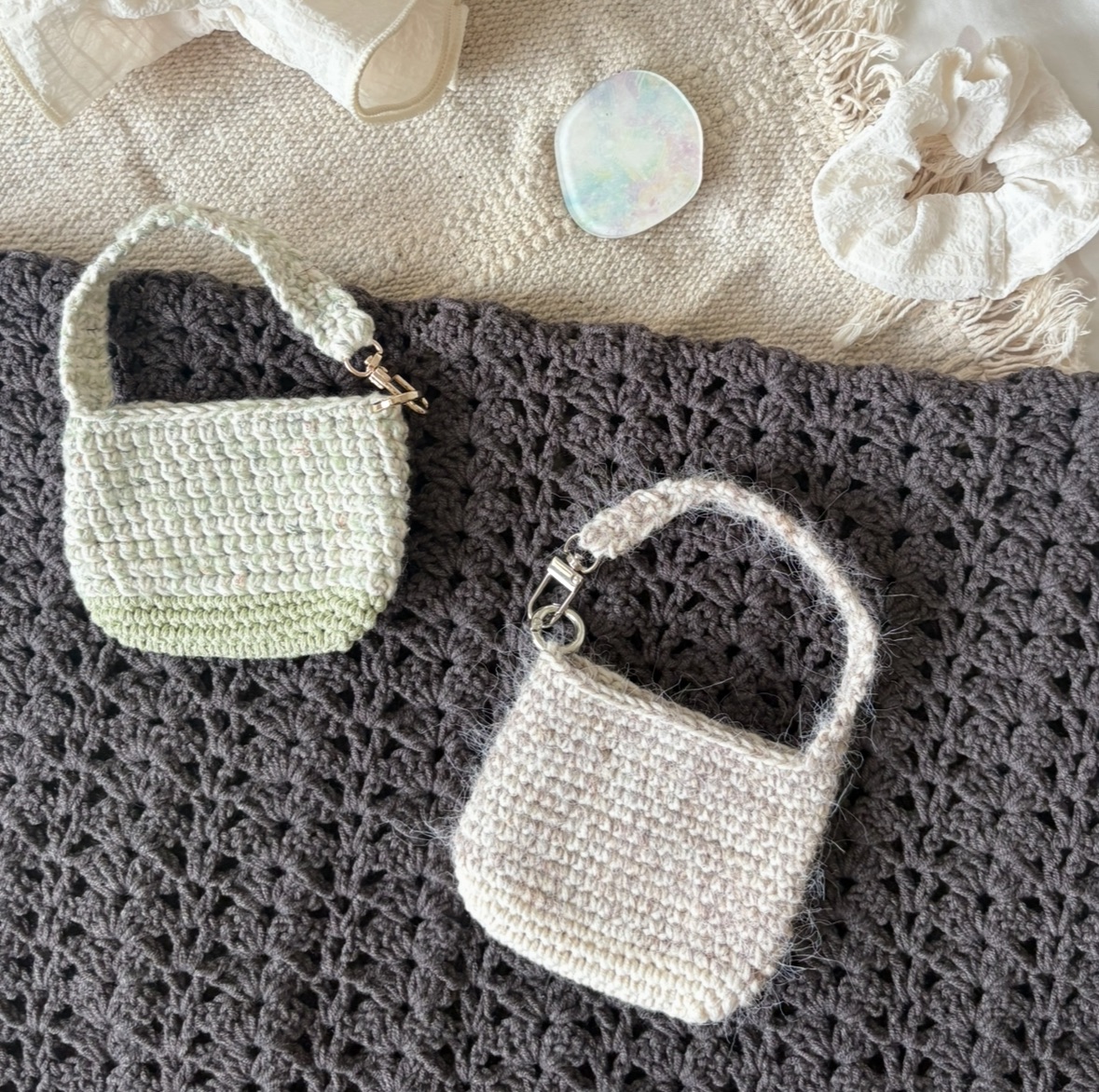 迷你小物小掛包𝜗𝜚（兩色）