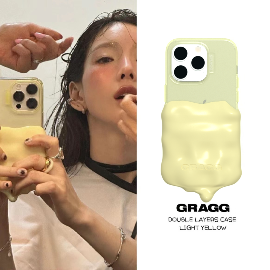 📍Chilling Bubble | GRAGG 融化冰淇淋手機殼  iPhone 韓國品牌代購