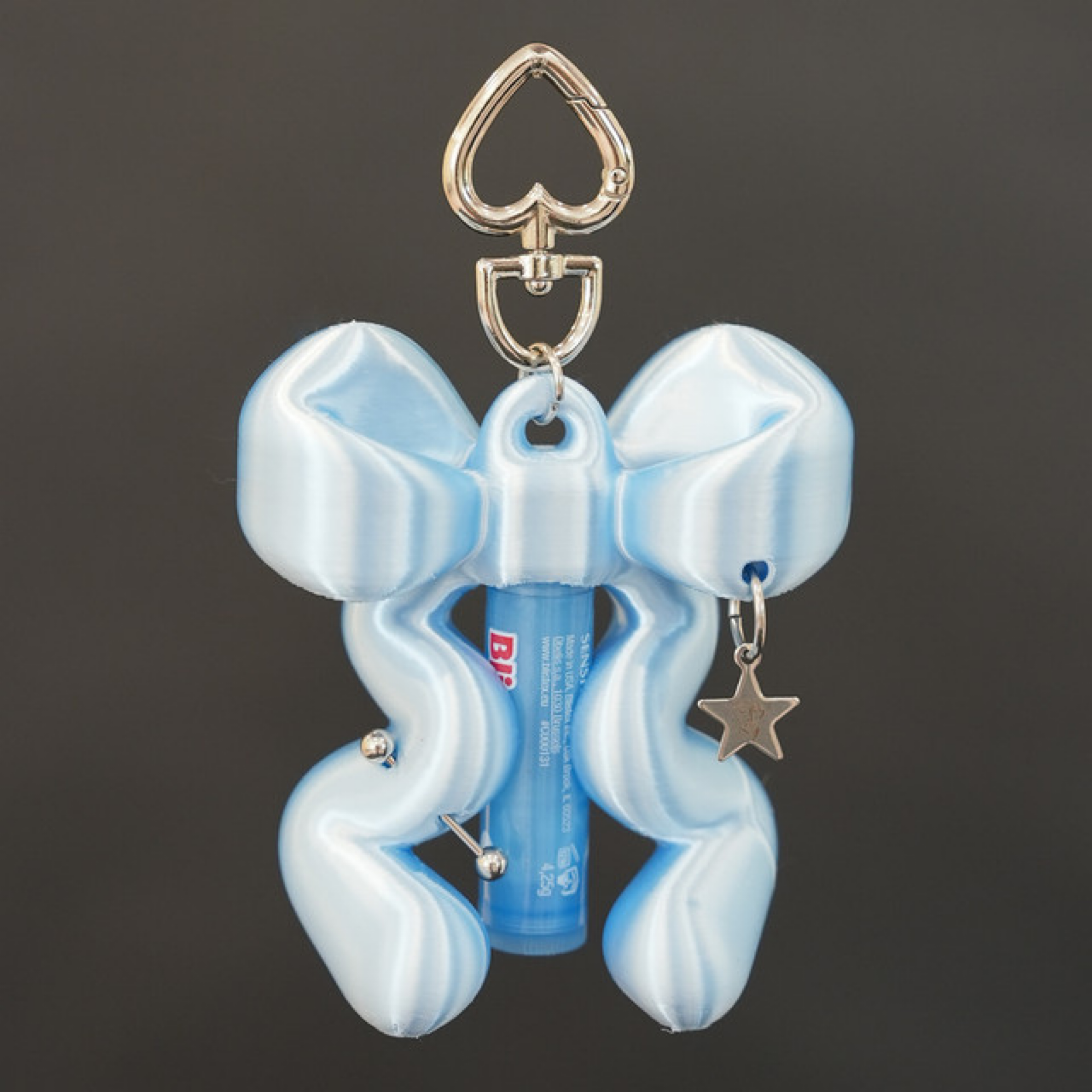 📍Chilling Bubble | Jimi 蝴蝶結護唇膏鑰匙圈 韓國品牌代購