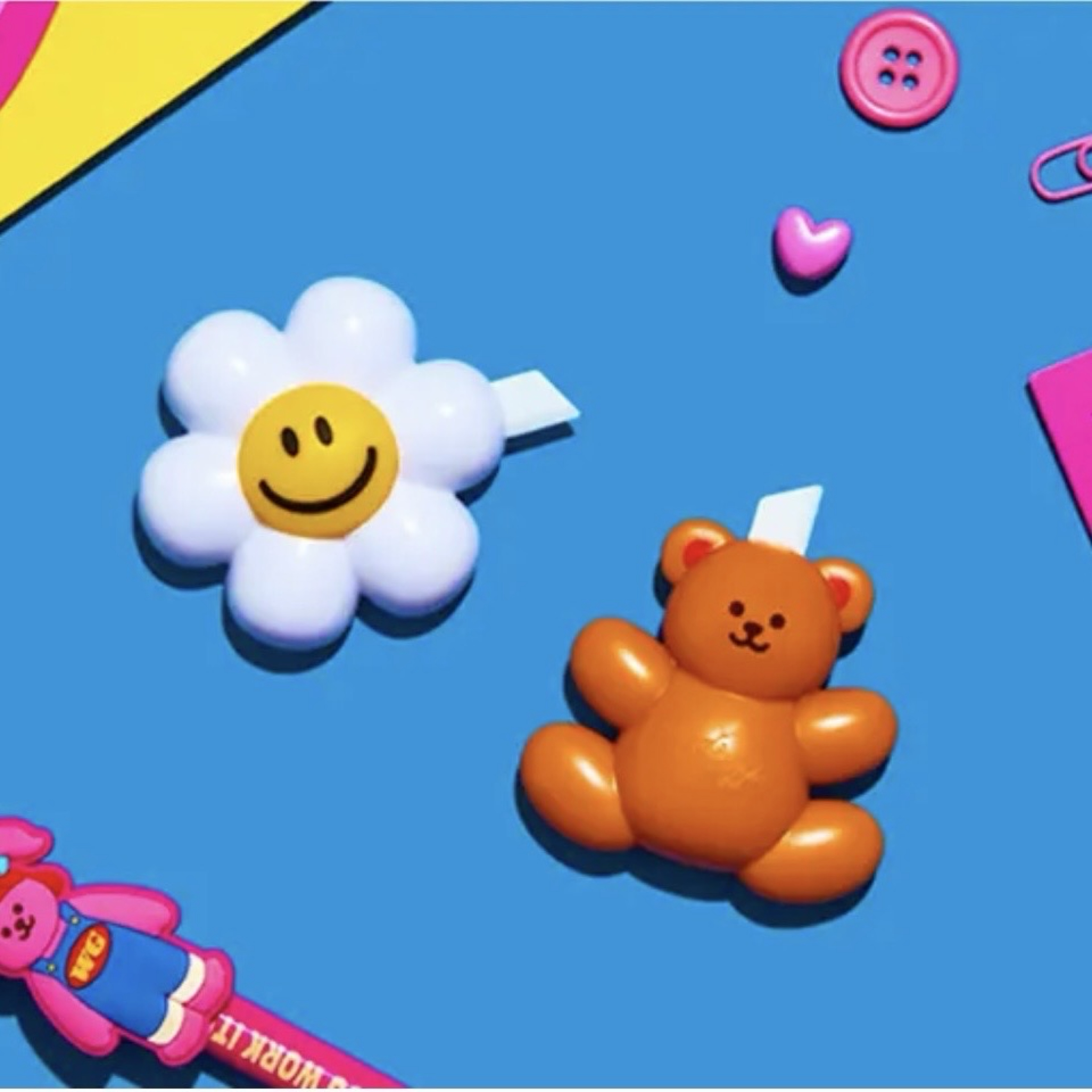 📍Chilling Bubble | wigglewiggle 迷你造型美工刀🌼🧸 韓國品牌代購