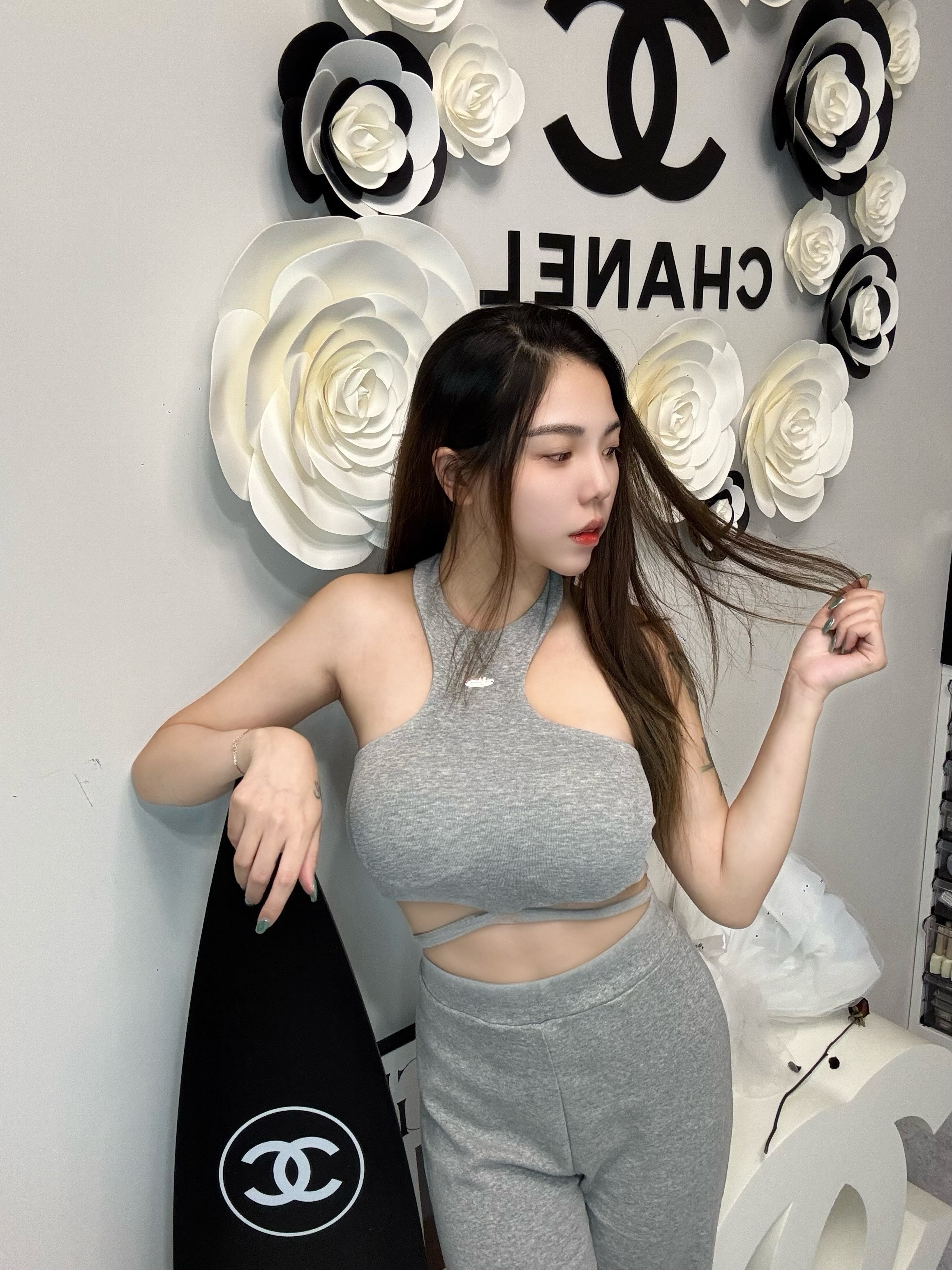 7189♡綁腰寬褲套