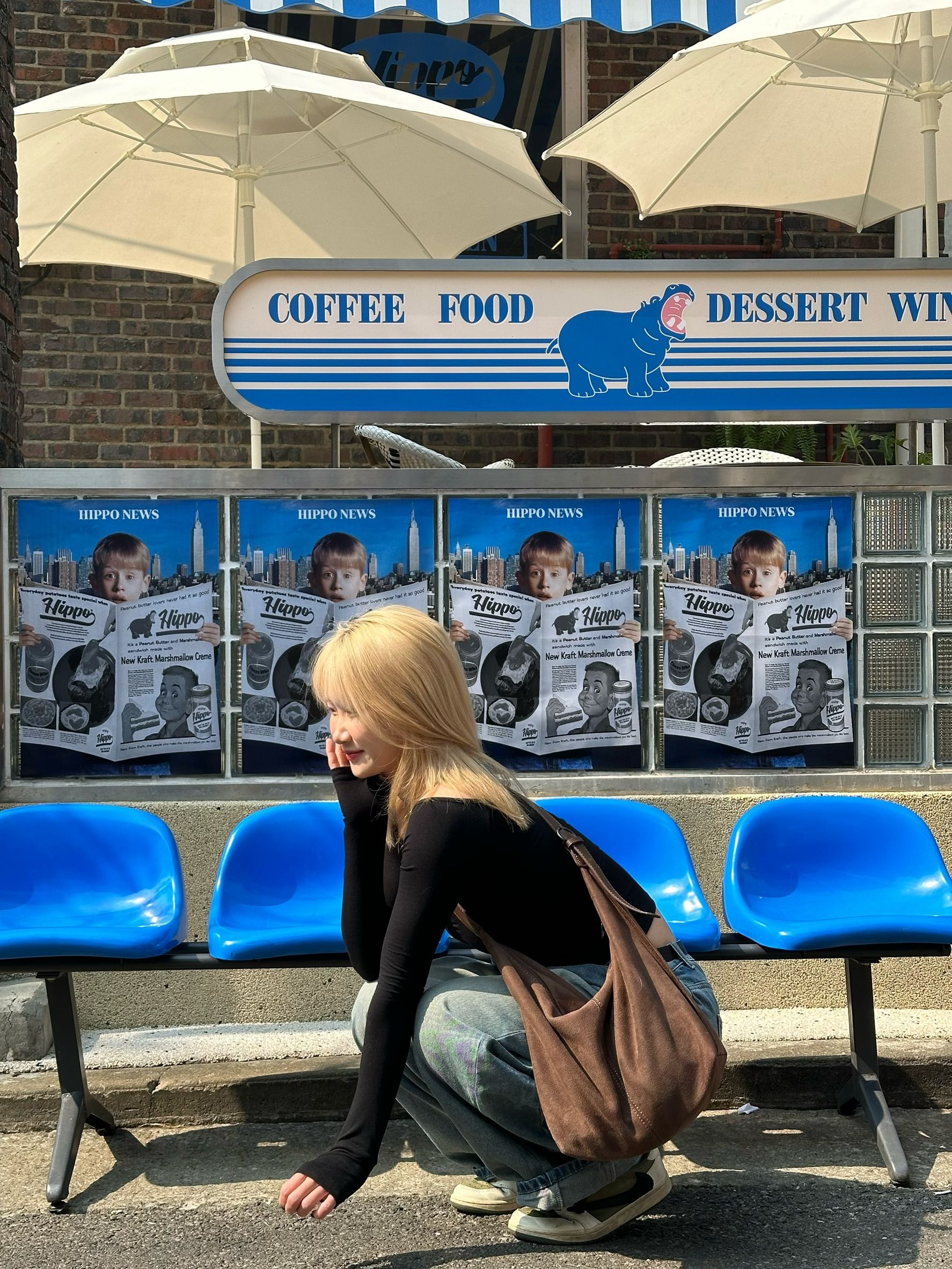 闆娘推薦！山茶花絨面感斜背包 東大門精選 網拍同款