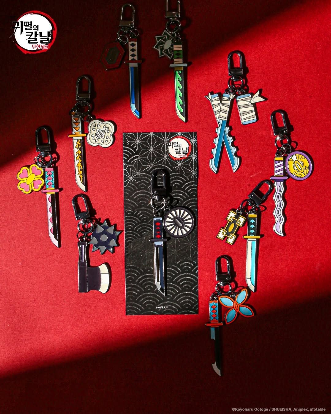 韓國鬼滅之刃鑰匙圈 隨機盲抽（現貨）