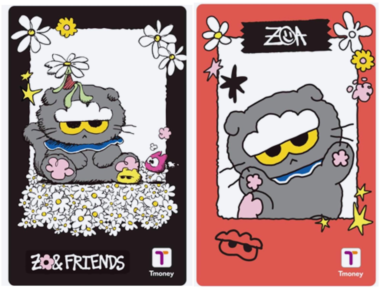 GD Zoa X Tmoney交通卡（711通路）