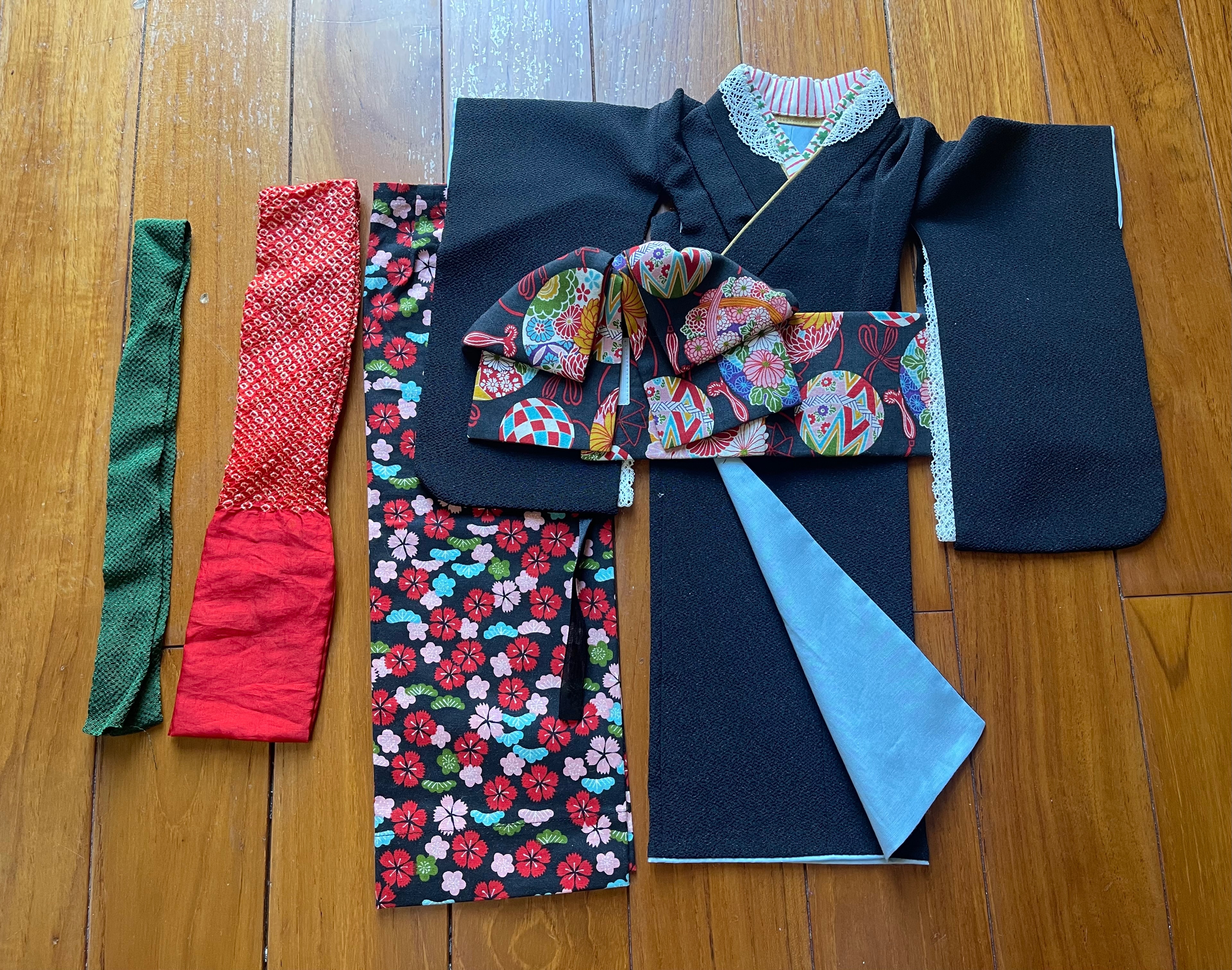 日本職人 藍月 13男和服