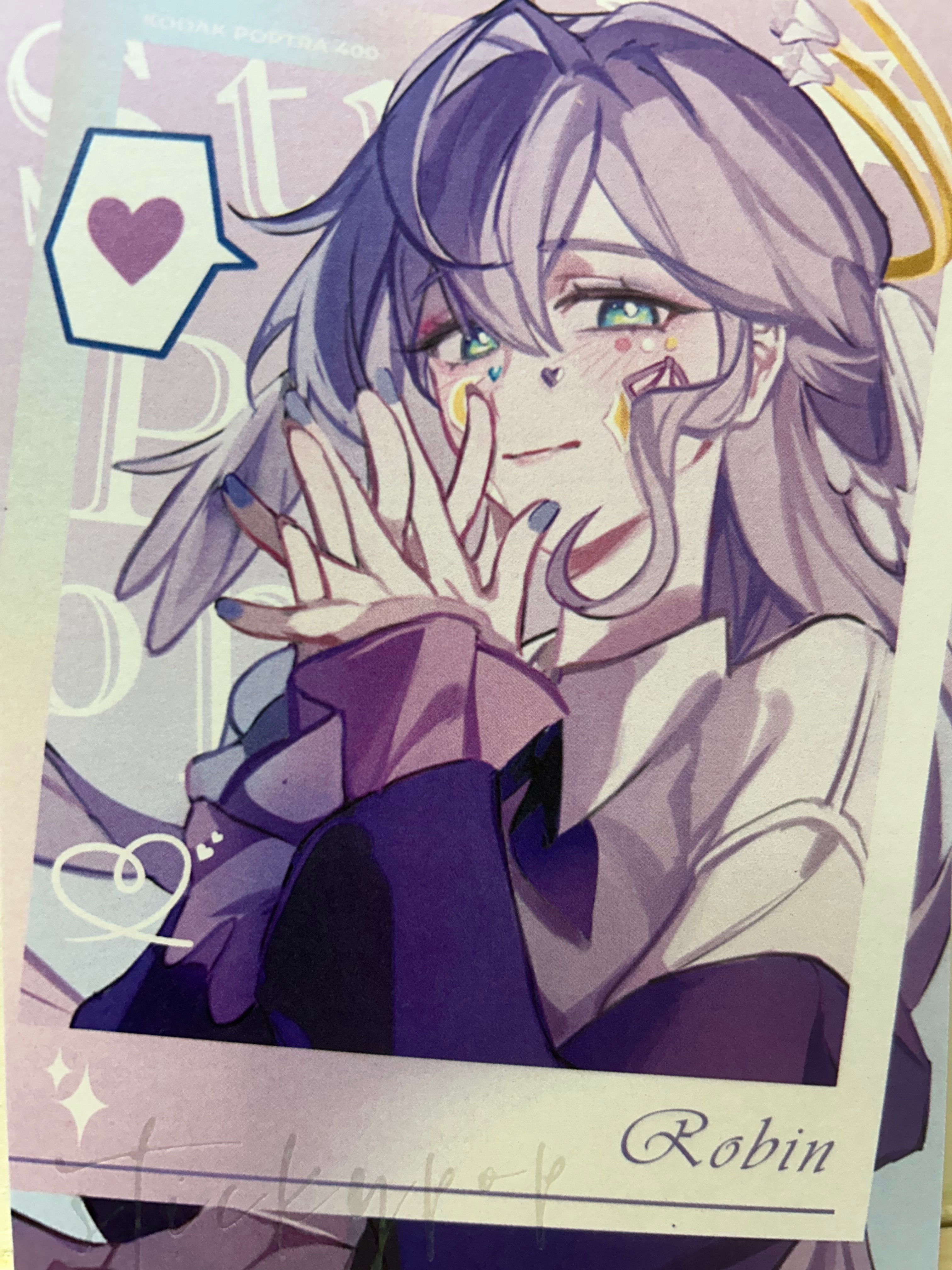 水果硬糖明信片