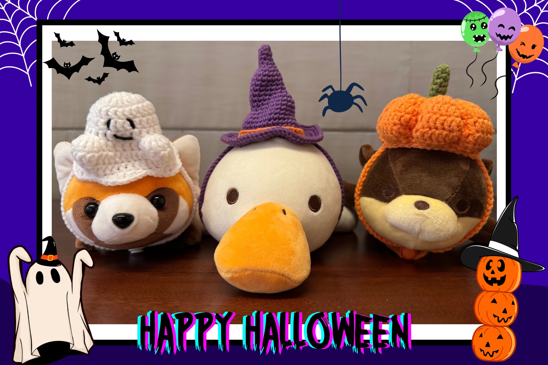 🎃HAPPY HALLOWEEN👻｜寵物鉤針帽飾