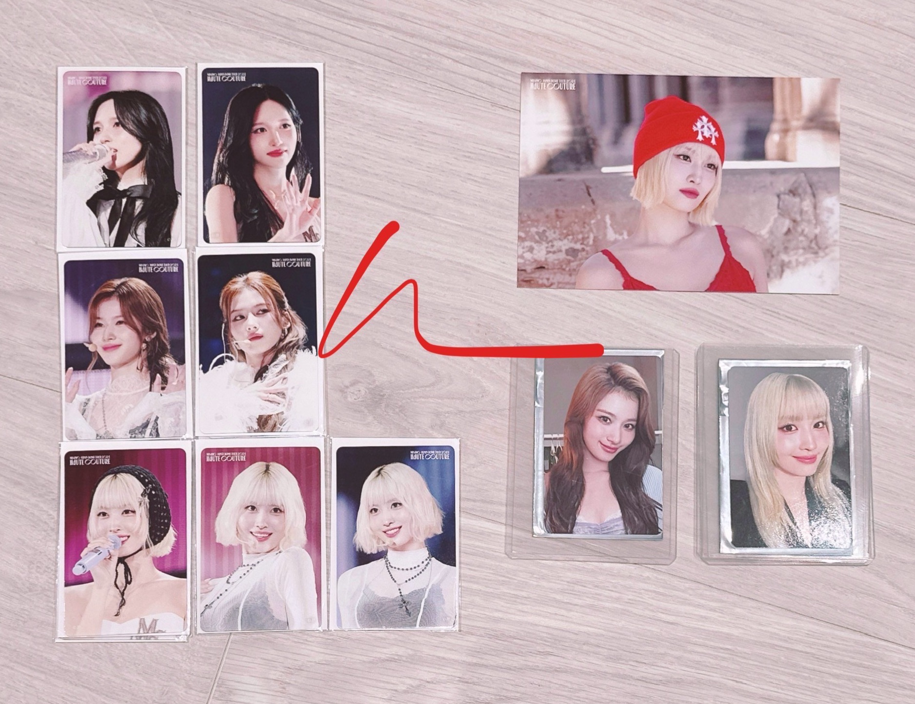 MISAMO DOME TOUR HAUTE COUTURE｜一番賞｜明信片｜滿額卡｜