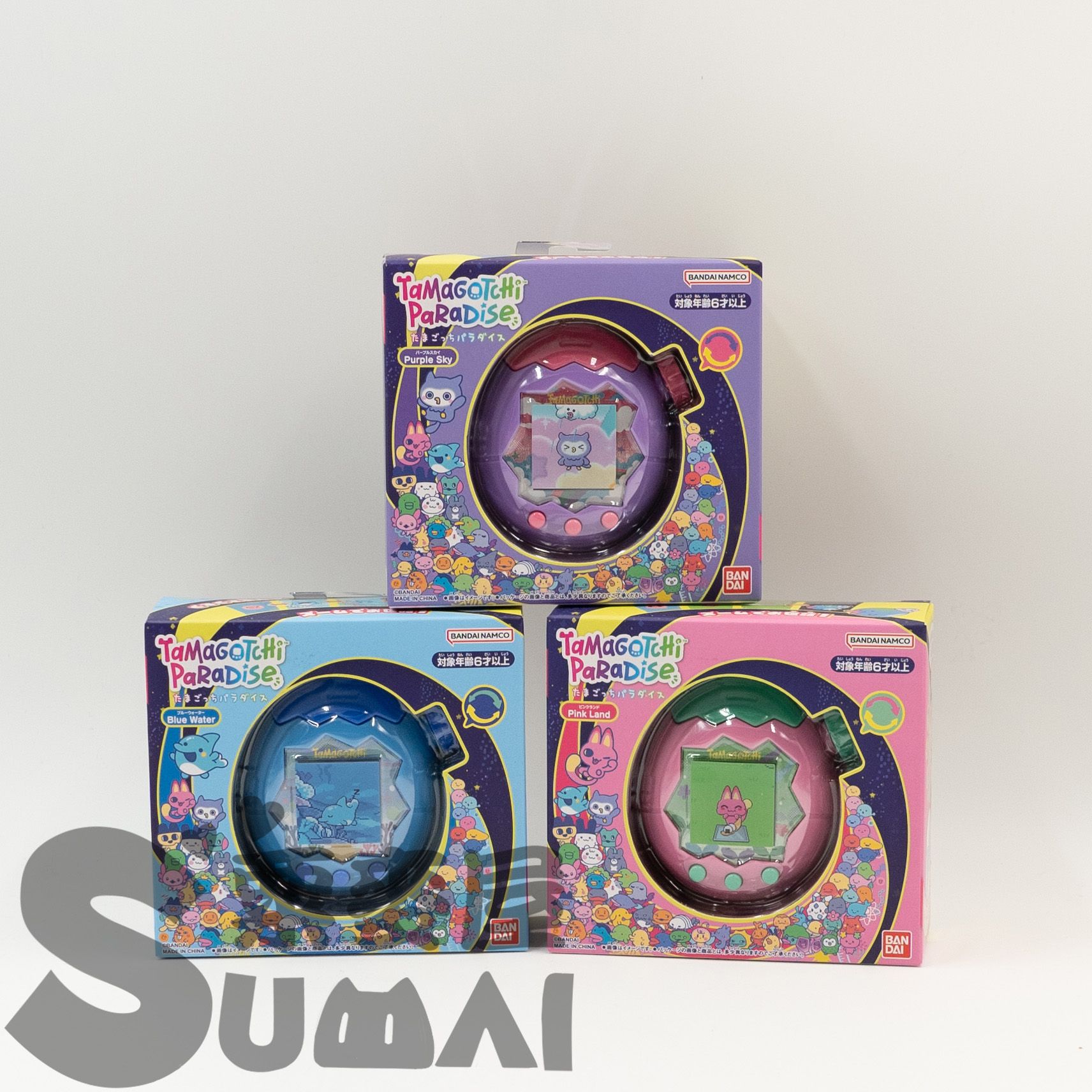 【SuMai粟麥屋】現貨 塔麻可吉 樂園 塔麻歌子 彩色 粉紅之地 藍色水域 紫色天空 寵物機 寵物雞paradise