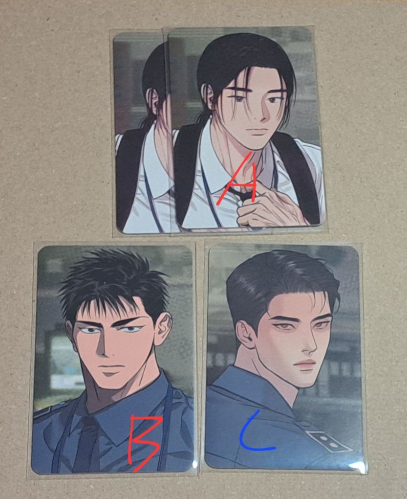 Lezhin 2025警察主題周邊卡