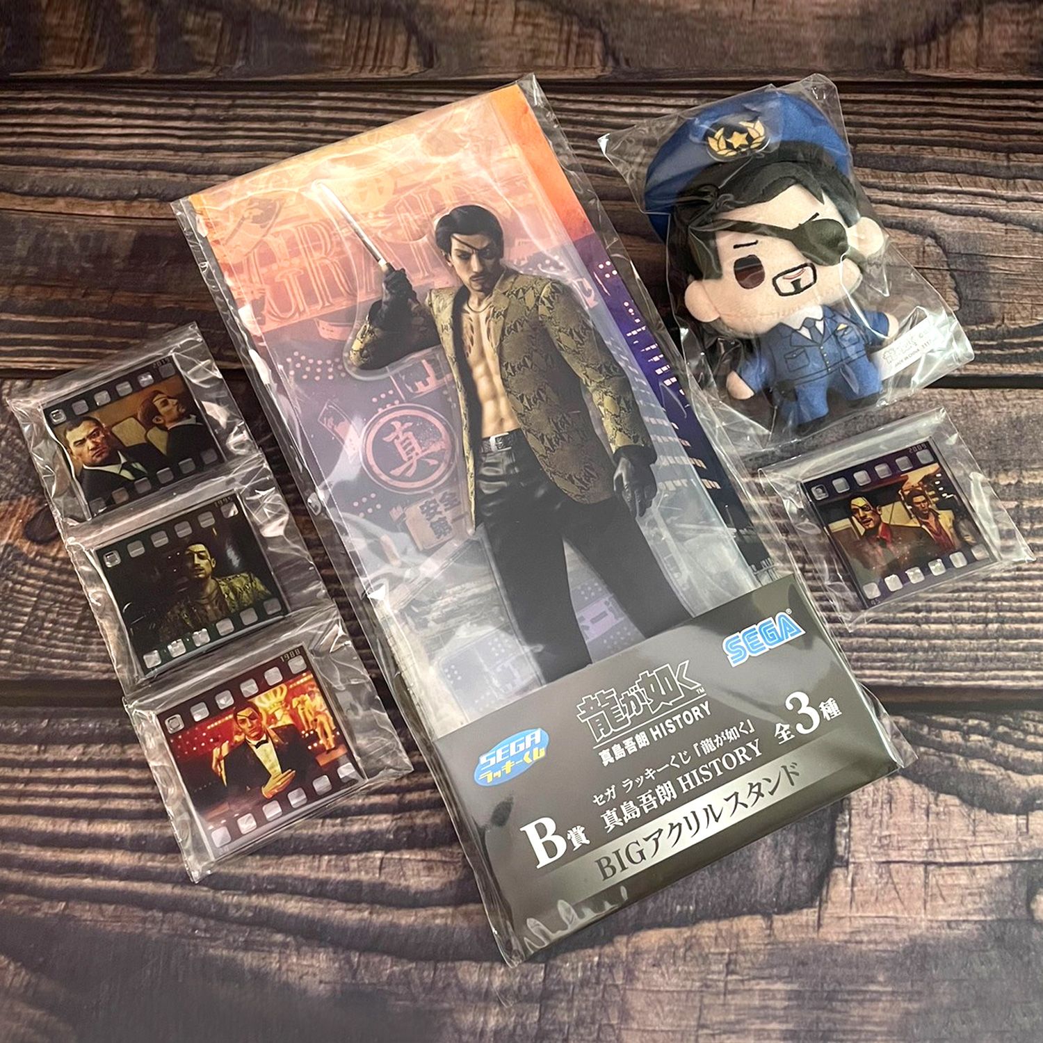 人中之龍 真島吾朗 一番賞 BDF賞 全新 HISTORY SEGA LUCKY賞