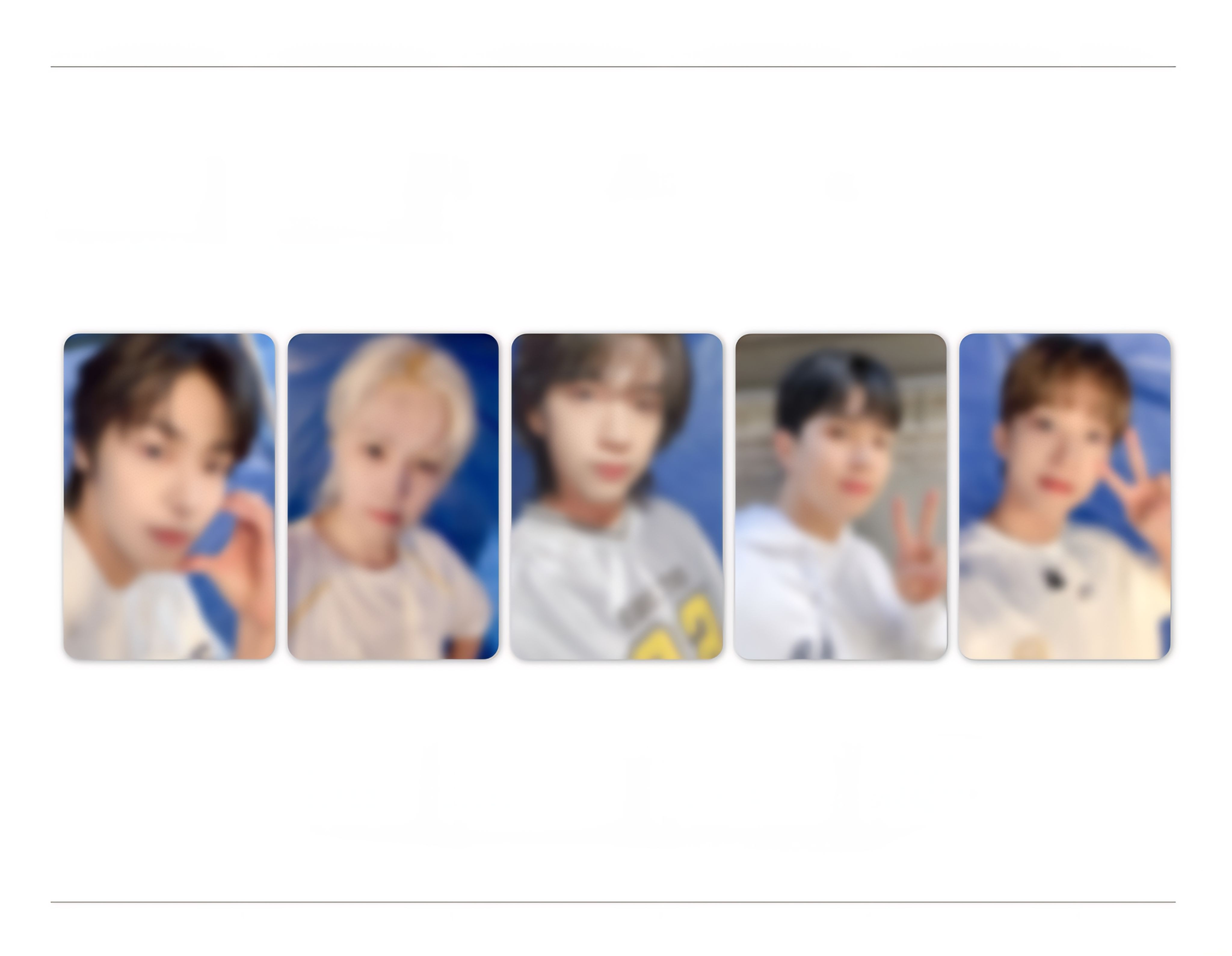 Dear My Muse 視訊簽售特典卡