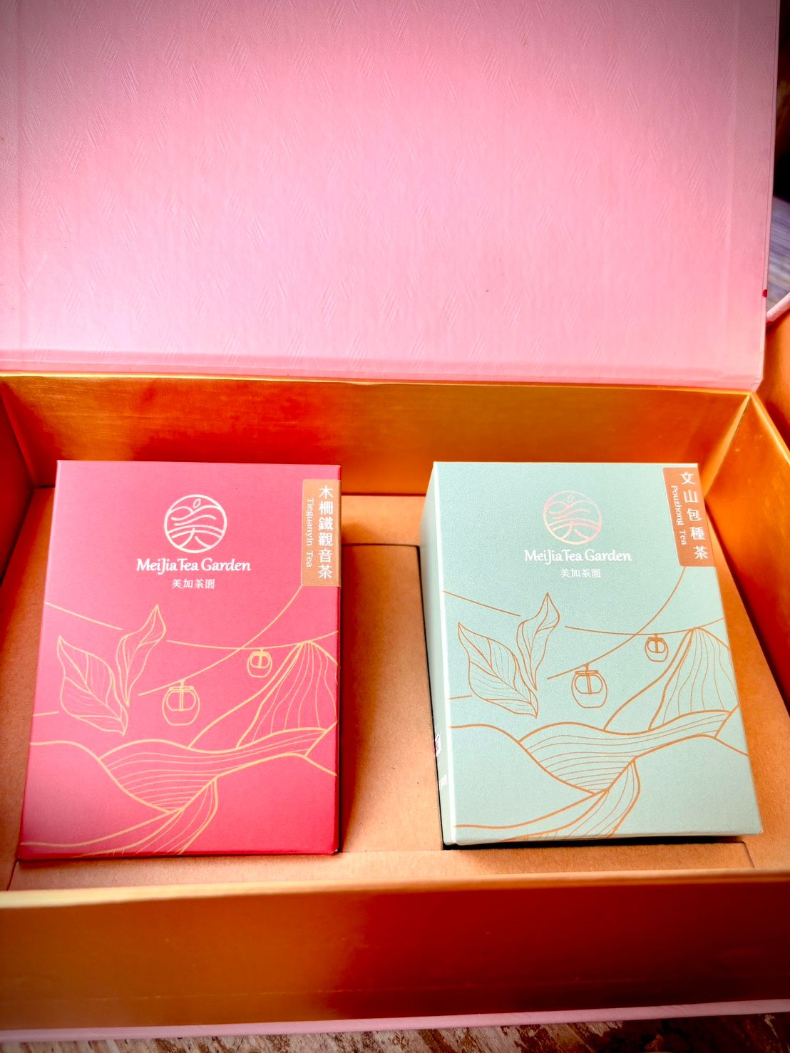 美加茶園 漫粉禮盒 木柵鐵觀音 正欉鐵觀音 文山包種茶 組合