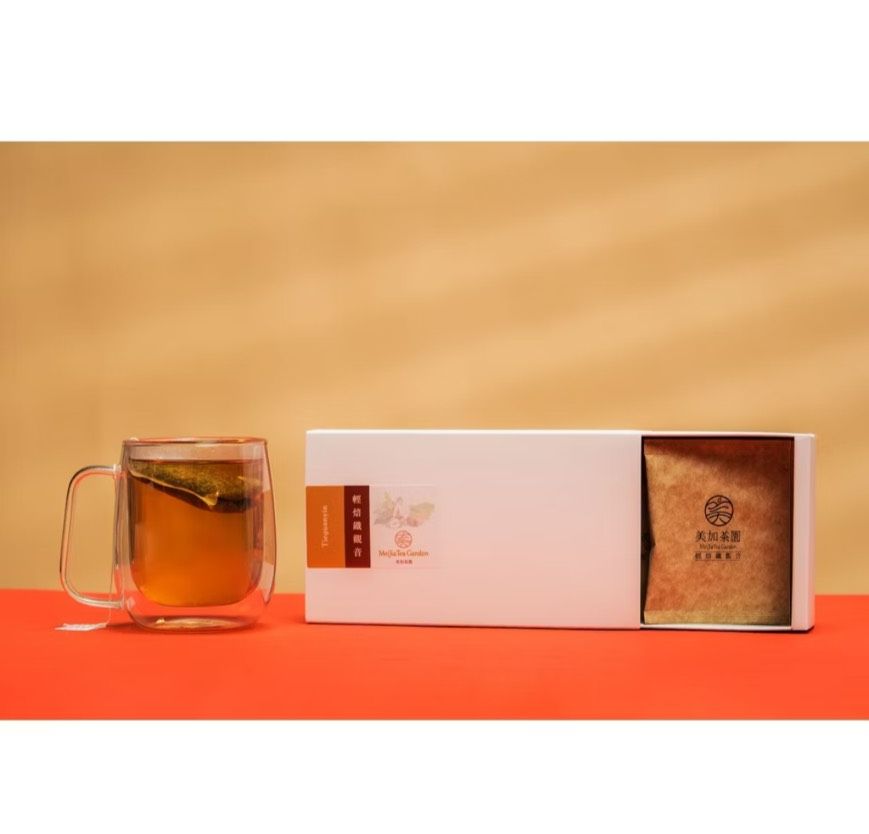 美加茶園 鐵觀音紅茶 鐵觀音茶 平面茶包 10入盒裝  熱泡冷泡茶