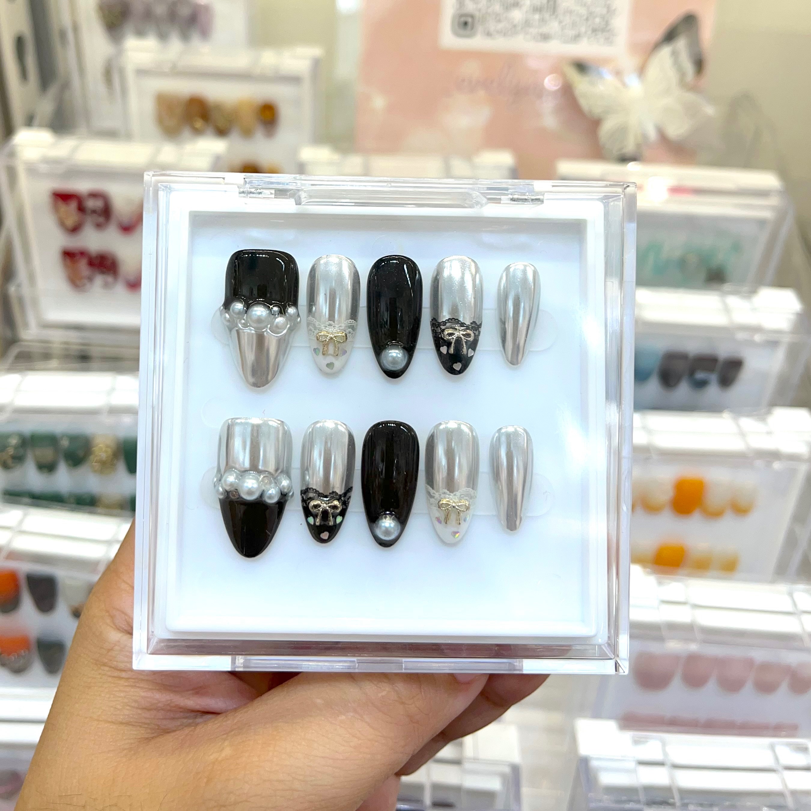 ⋆˚࿔ 𝐄𝐯𝐞𝐥𝐲𝐧 𝜗𝜚˚⋆-手工穿戴甲650