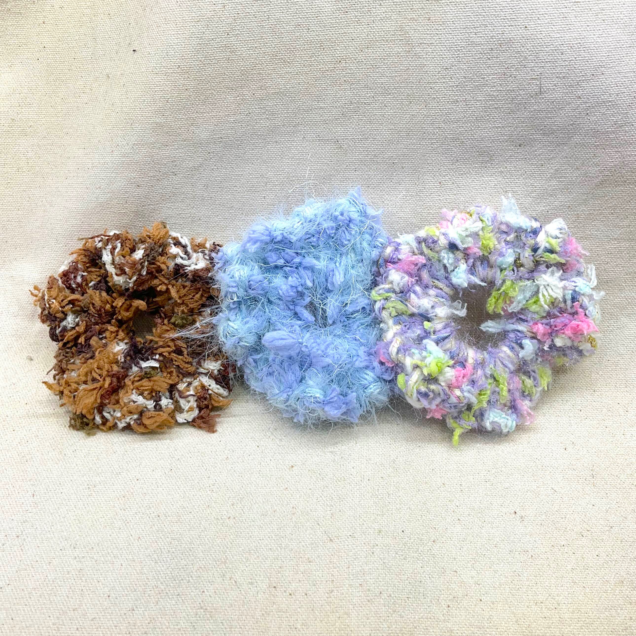 桓繞·織HUAN-手作編織綻放花影 髮圈
