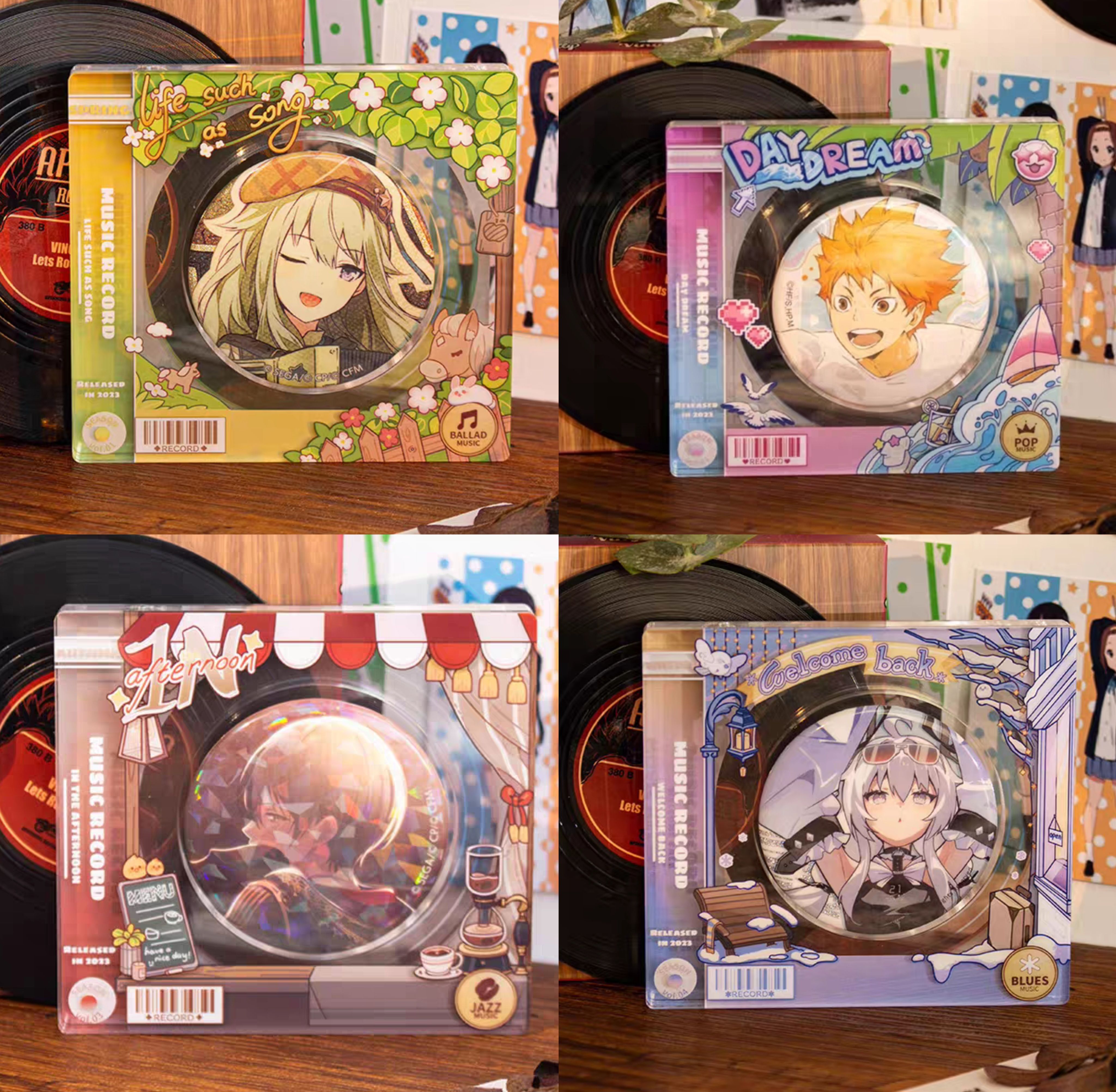 歲月唱片行壓克力谷美