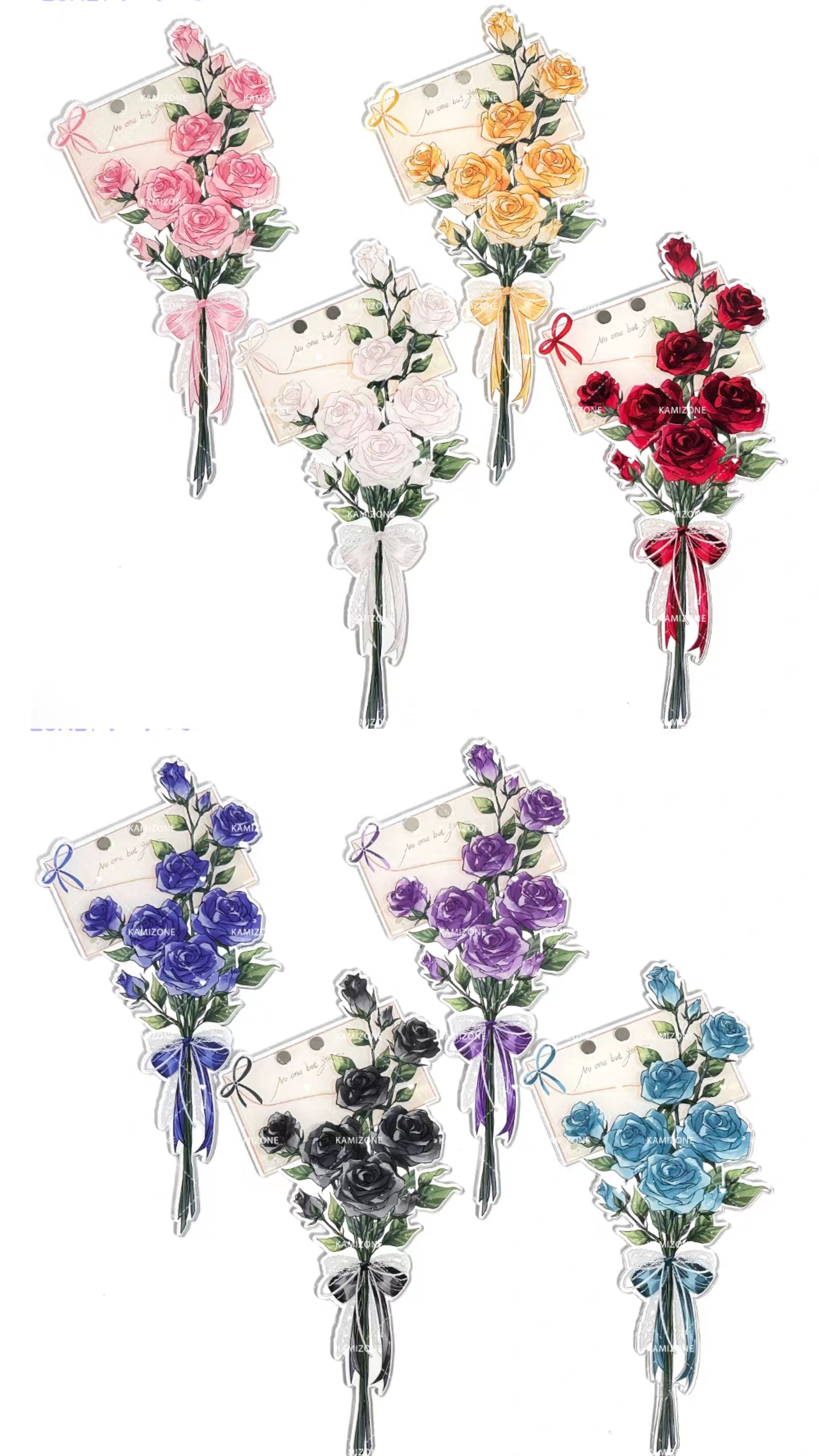 信中花語•玫瑰 打卡棒