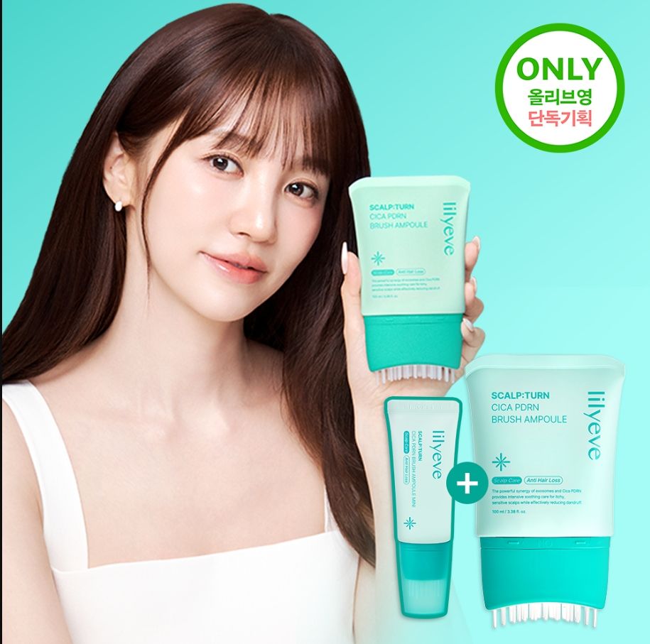 lilyeve積雪草 PDRN 頭皮養護刷頭安瓶100ml+30ml