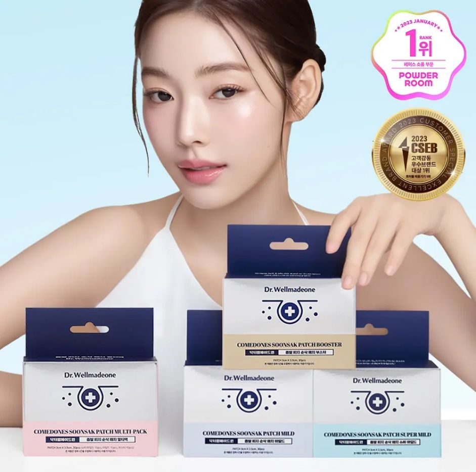 Dr. Wellmadeone粉刺速貼（閉口／白頭專用）30片