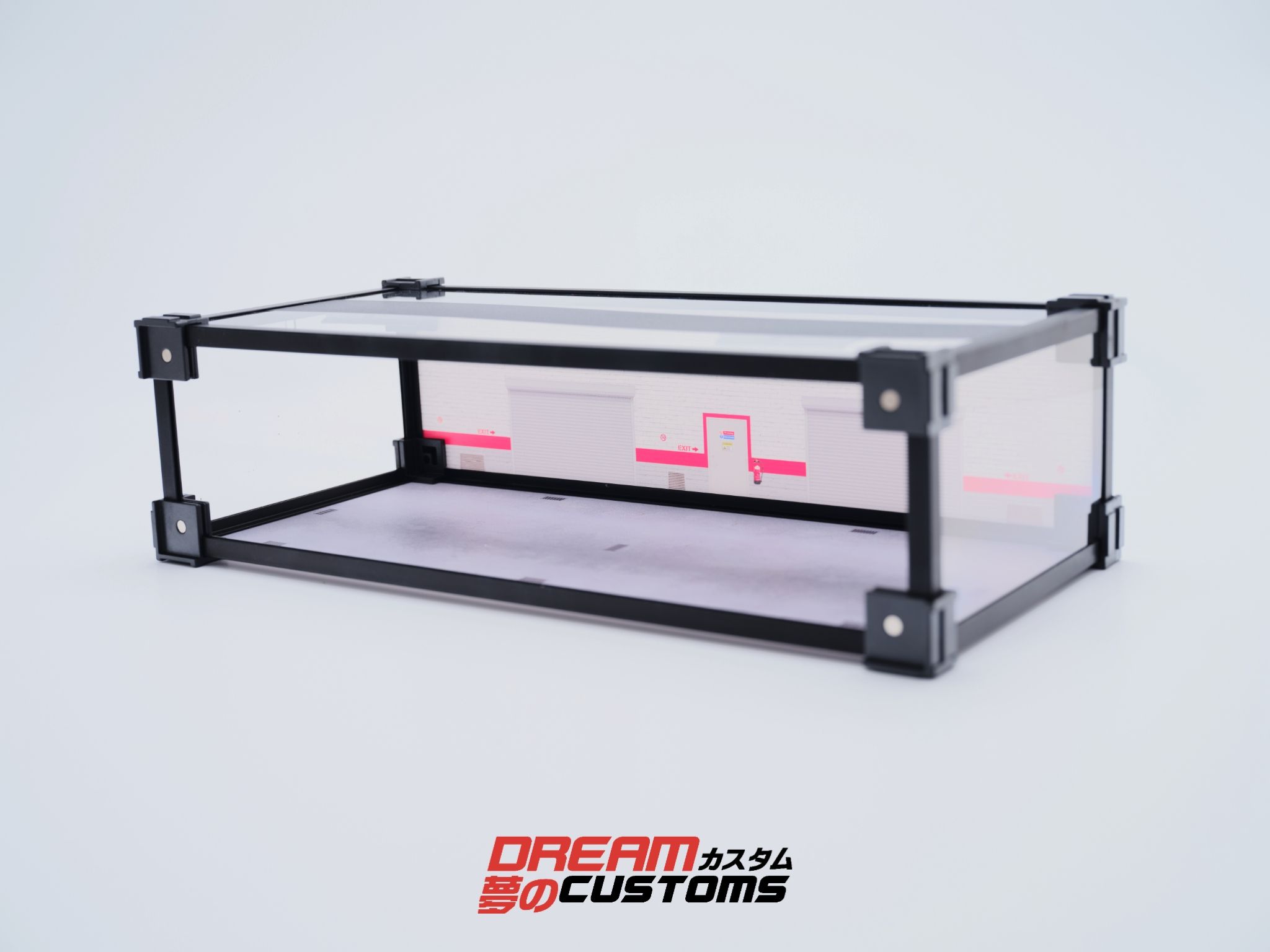 汽車改裝工坊 鋁合金模型車 展示盒