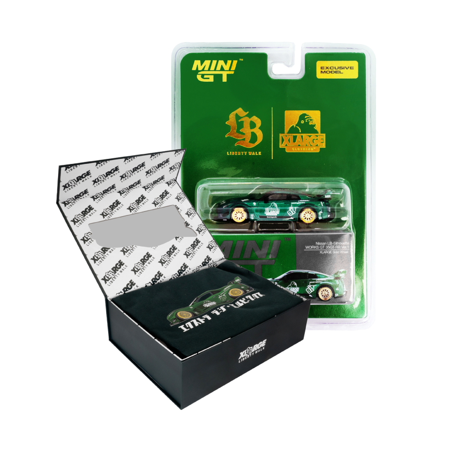 LIBERTY WALK×XLARGE PREMIUM SPECIAL BOX MINI GT 1/64