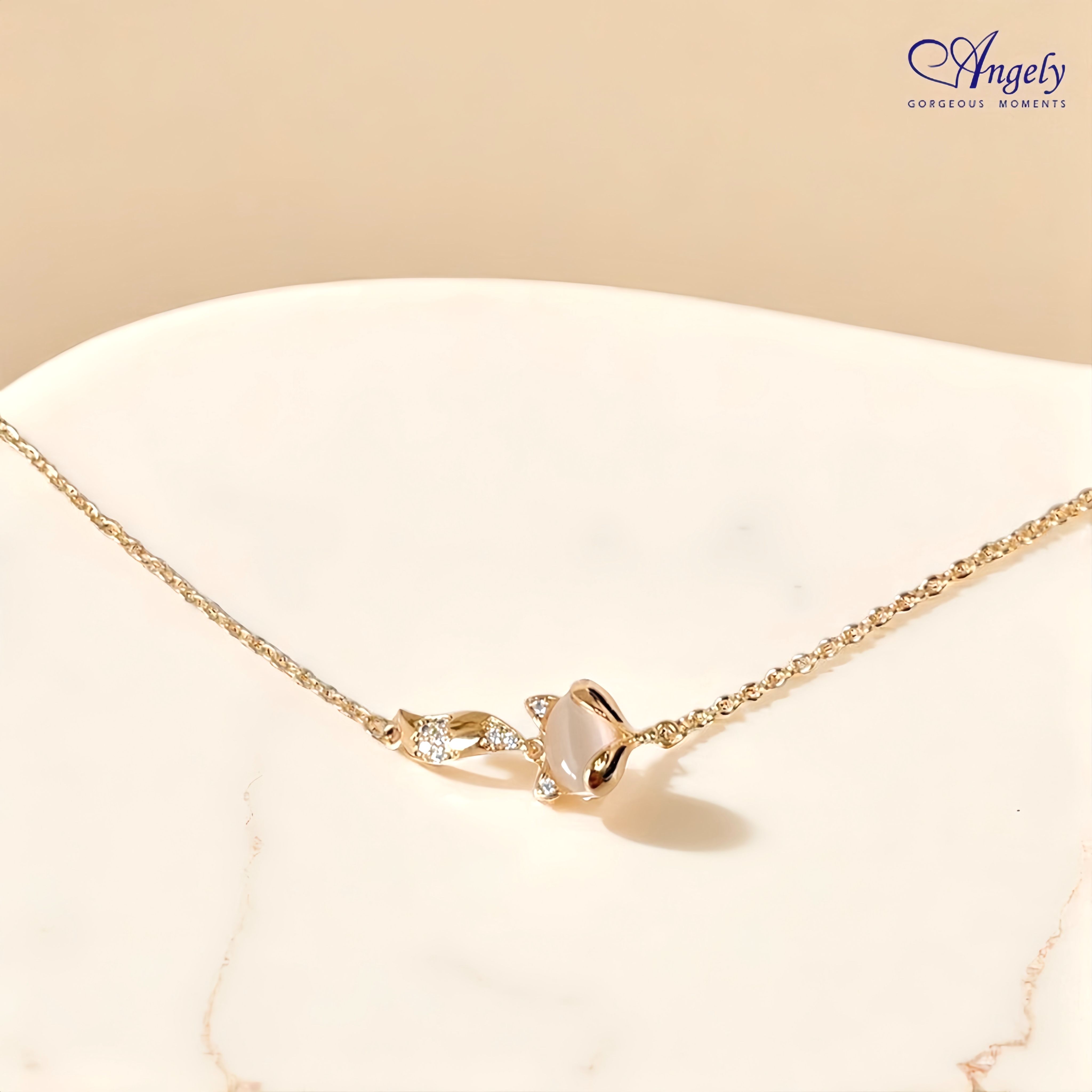 【Angely】戀愛靈狐 造型手鍊(享盒裝服務)| 好運 桃花 好人緣 生日禮物 情人禮物 女生禮物