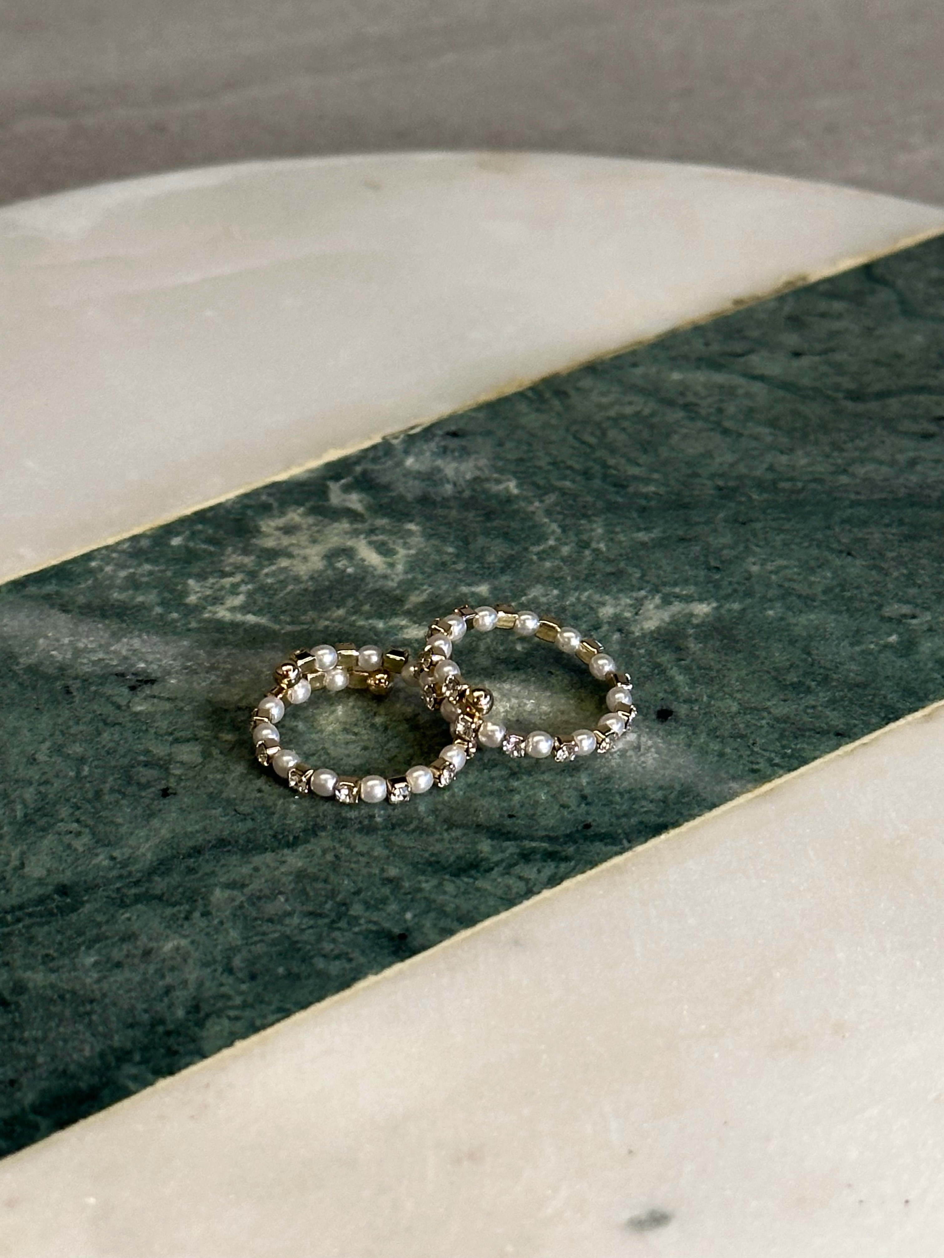 閃爍星辰 金色 戒指一枚