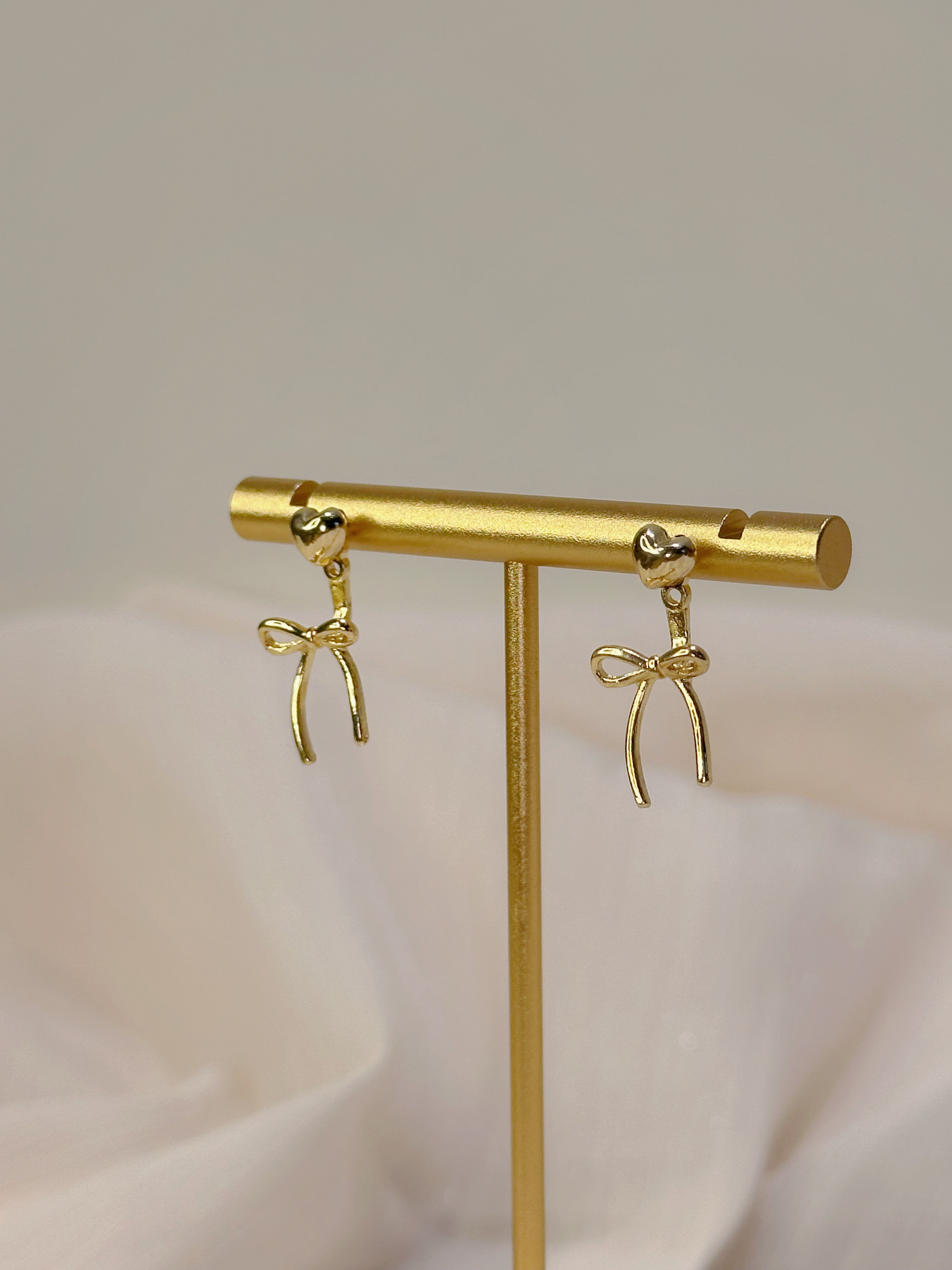 唯心蝴蝶 耳針式耳環一對