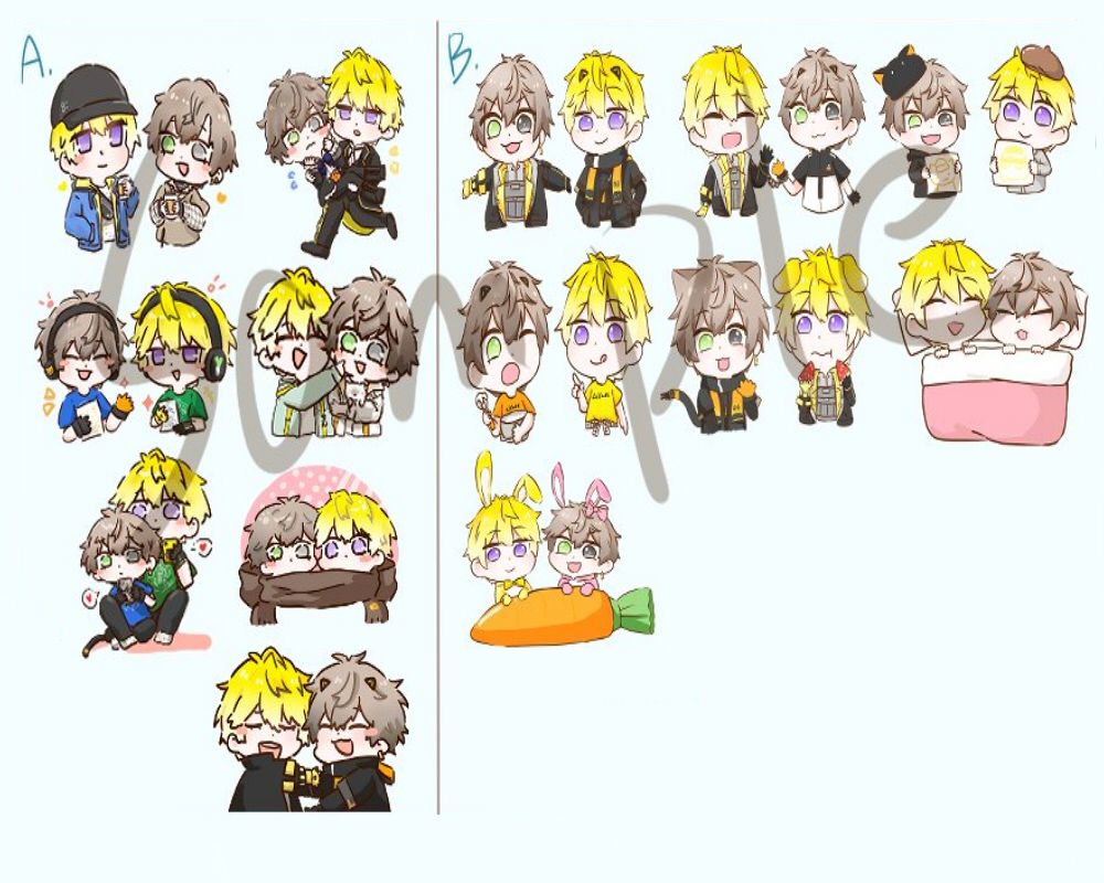 sonnyban全斷貼紙組