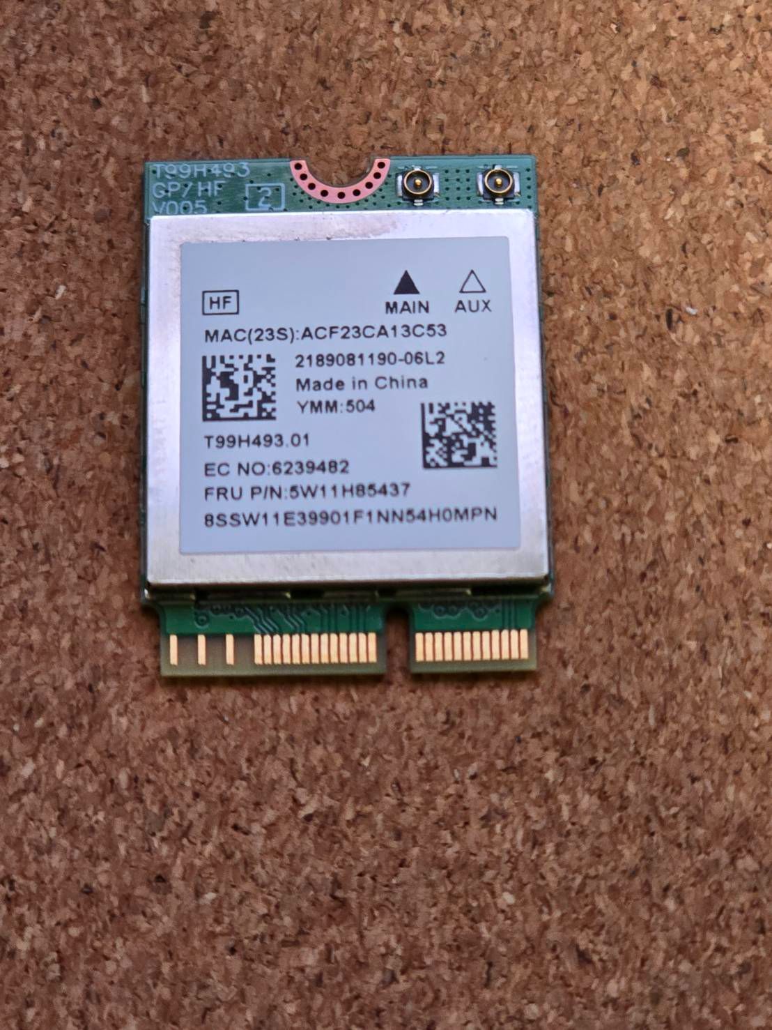 聯發科 MT7925 m2 Wifi7 網卡