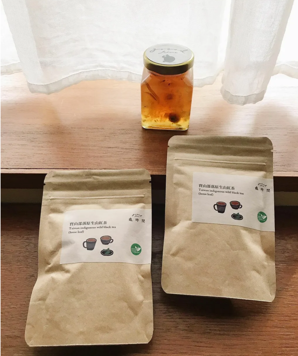 台灣原生山紅茶 + 菊花金桔茶果醬 （俄羅斯風 DIY kit 組）