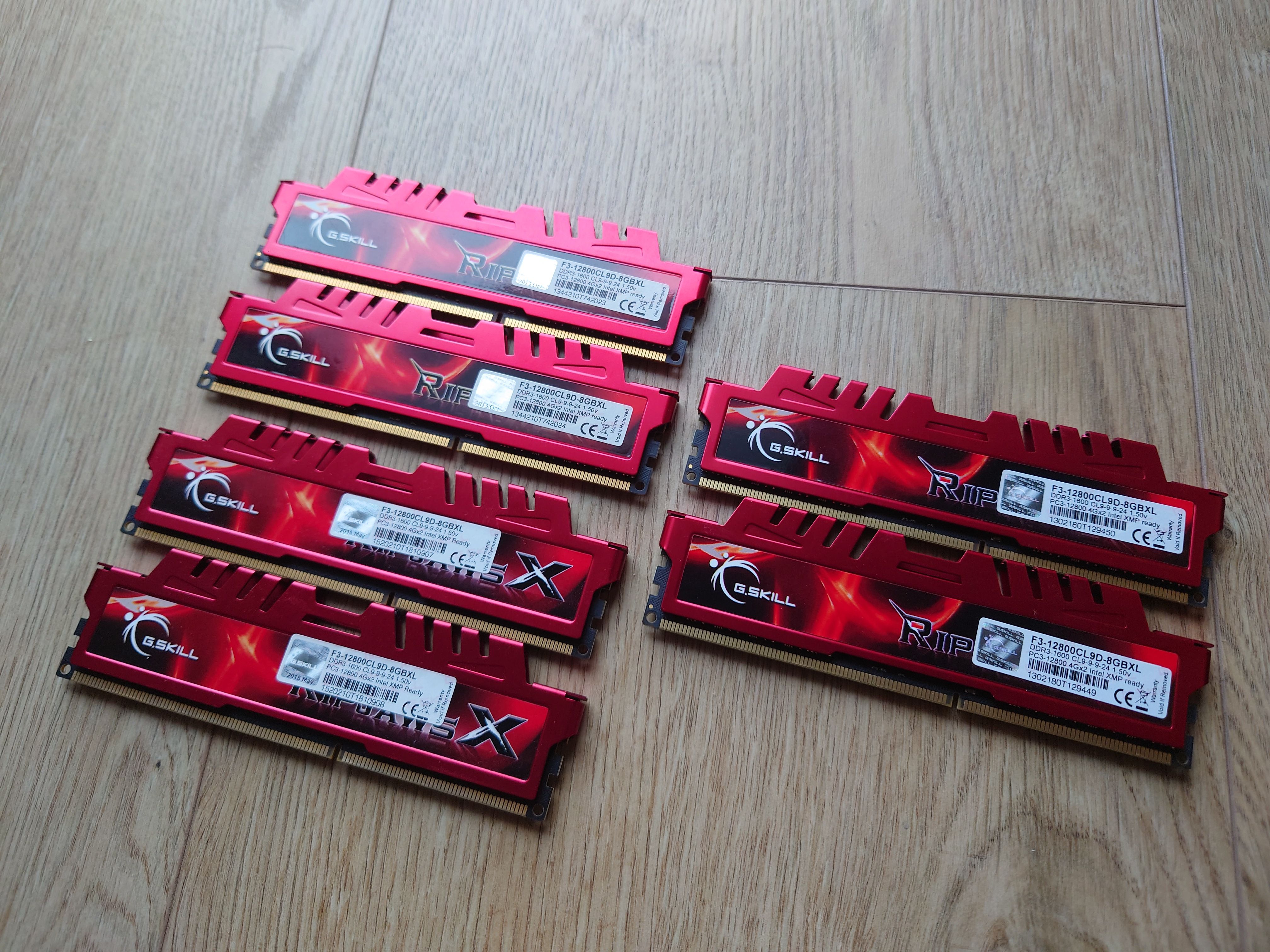 G.skill DDR3 1600 4g*2