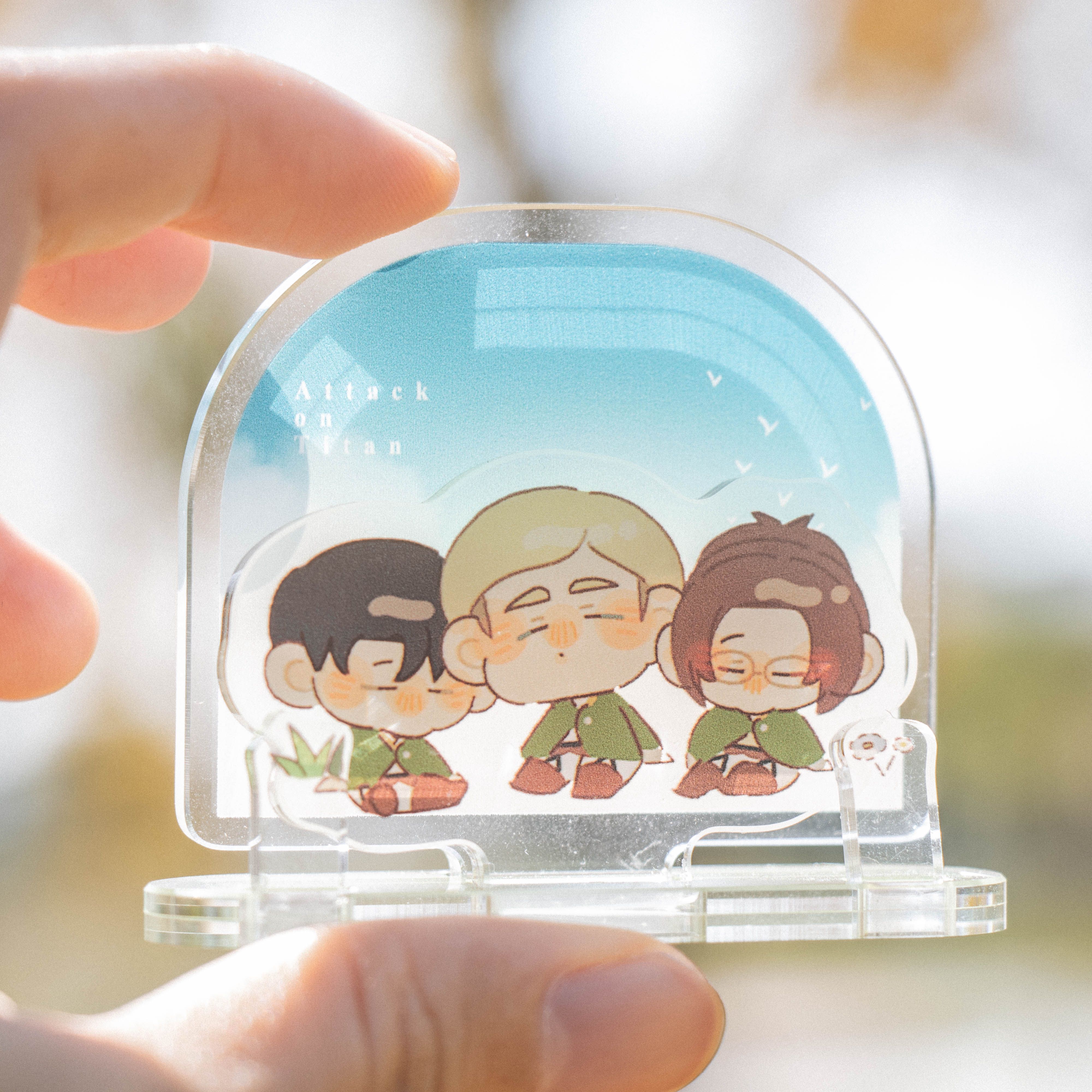 ⌇進擊的巨人幹部組組合立牌⌇