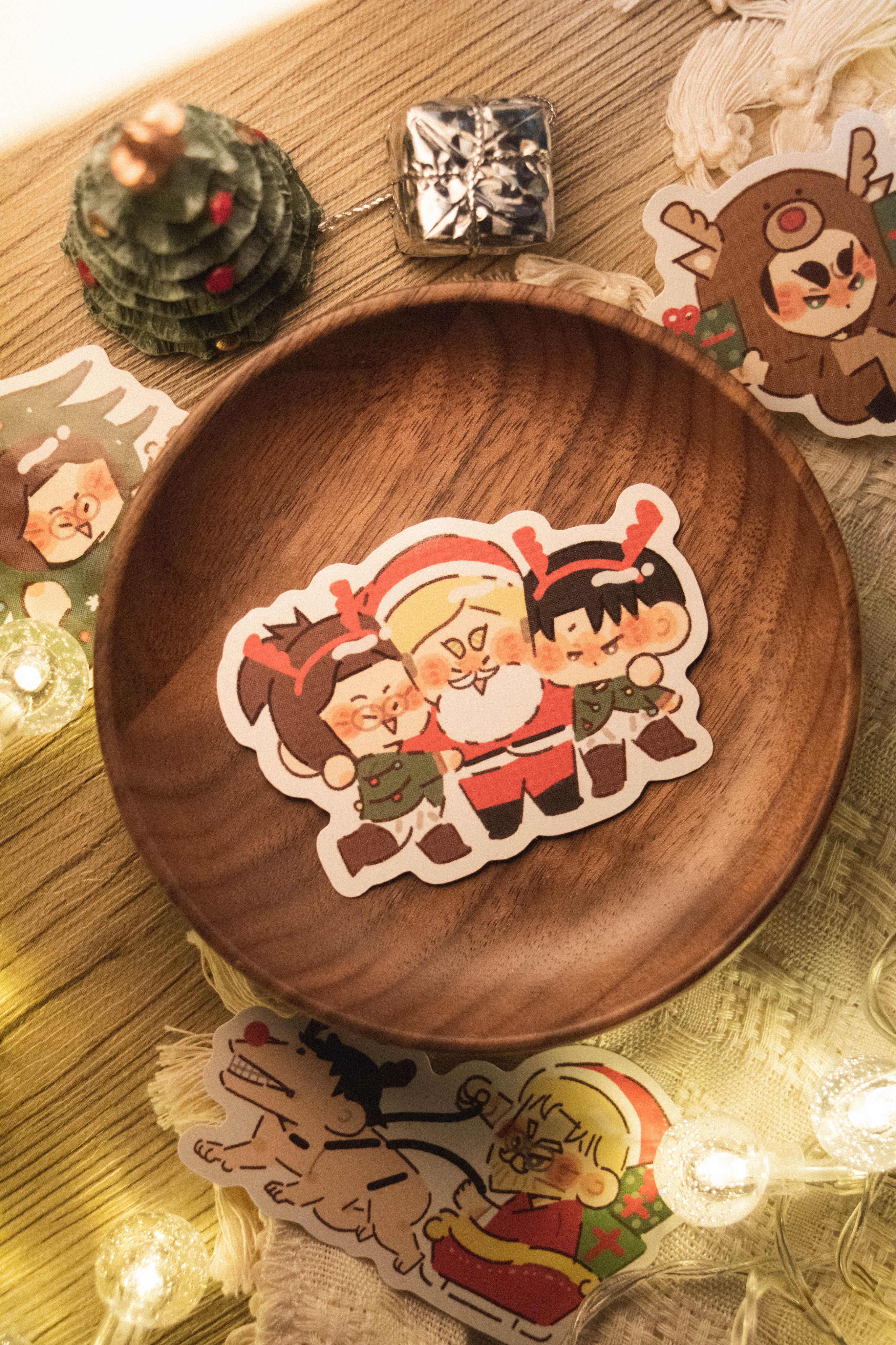 ⌇進擊的巨人聖誕限定貼紙🎄⌇