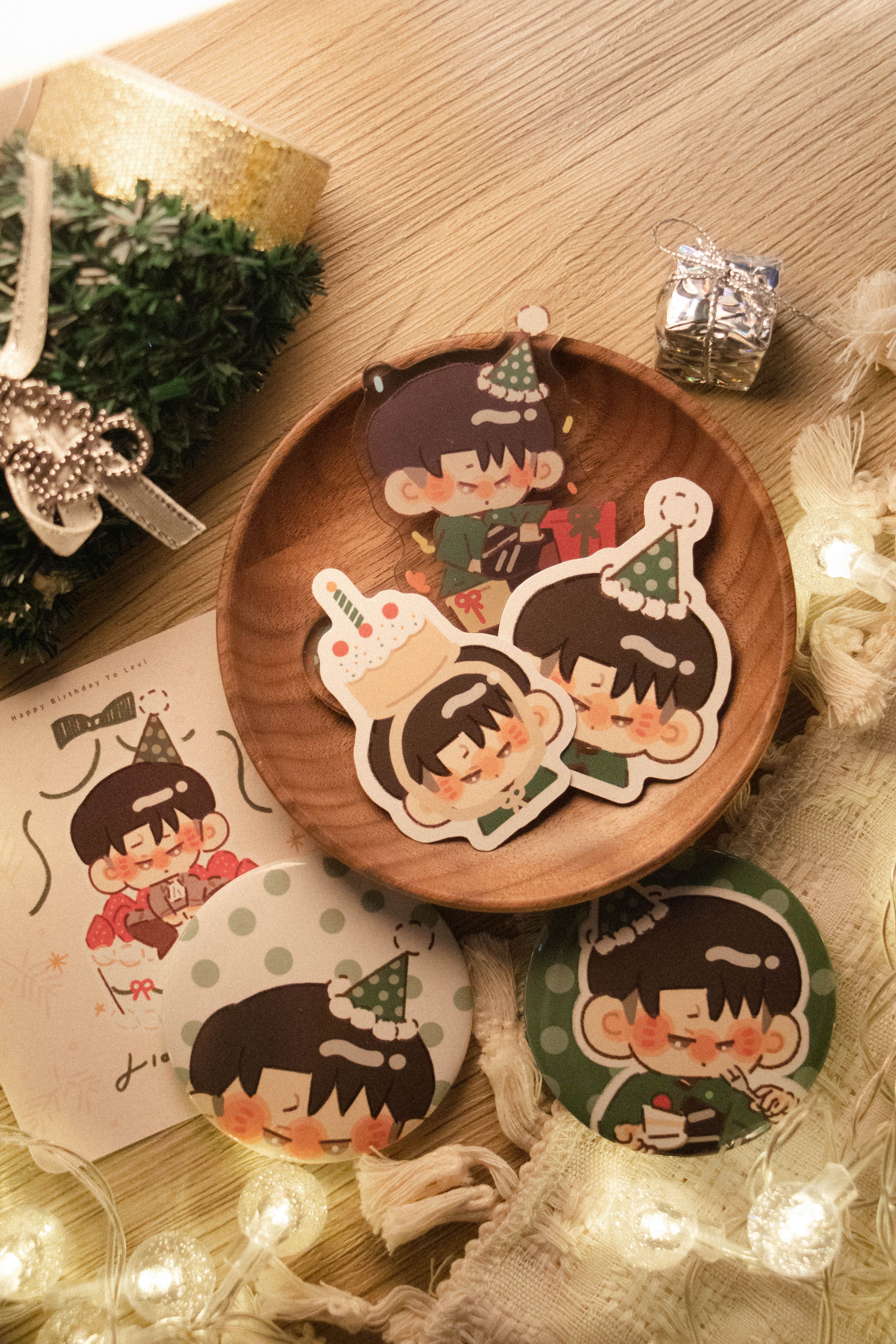 ⌇進擊的巨人里維生日限定禮包🎂🎄⌇