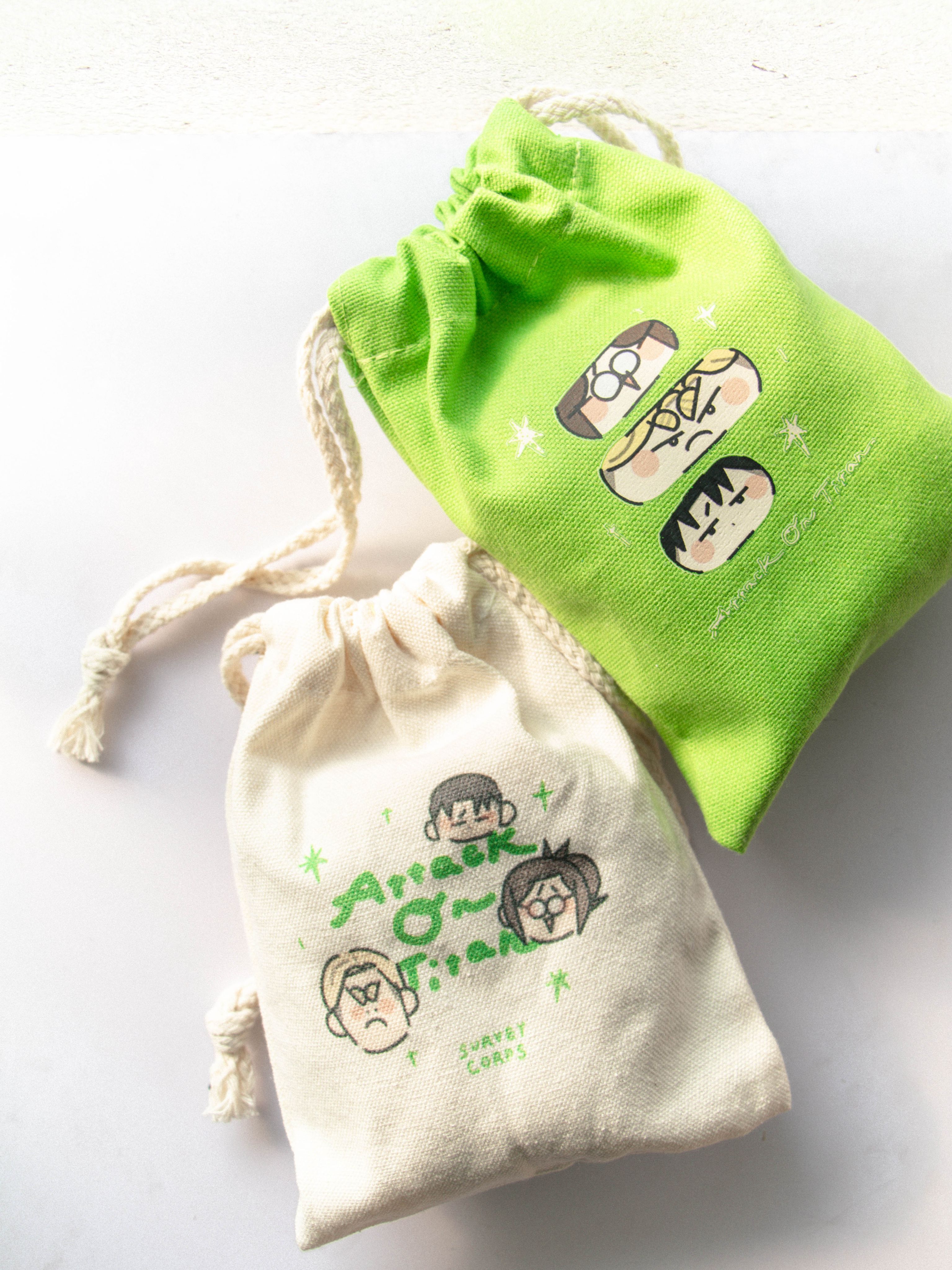 ❰ 預購品項 ❱  進擊的巨人│ 幹部組束口袋